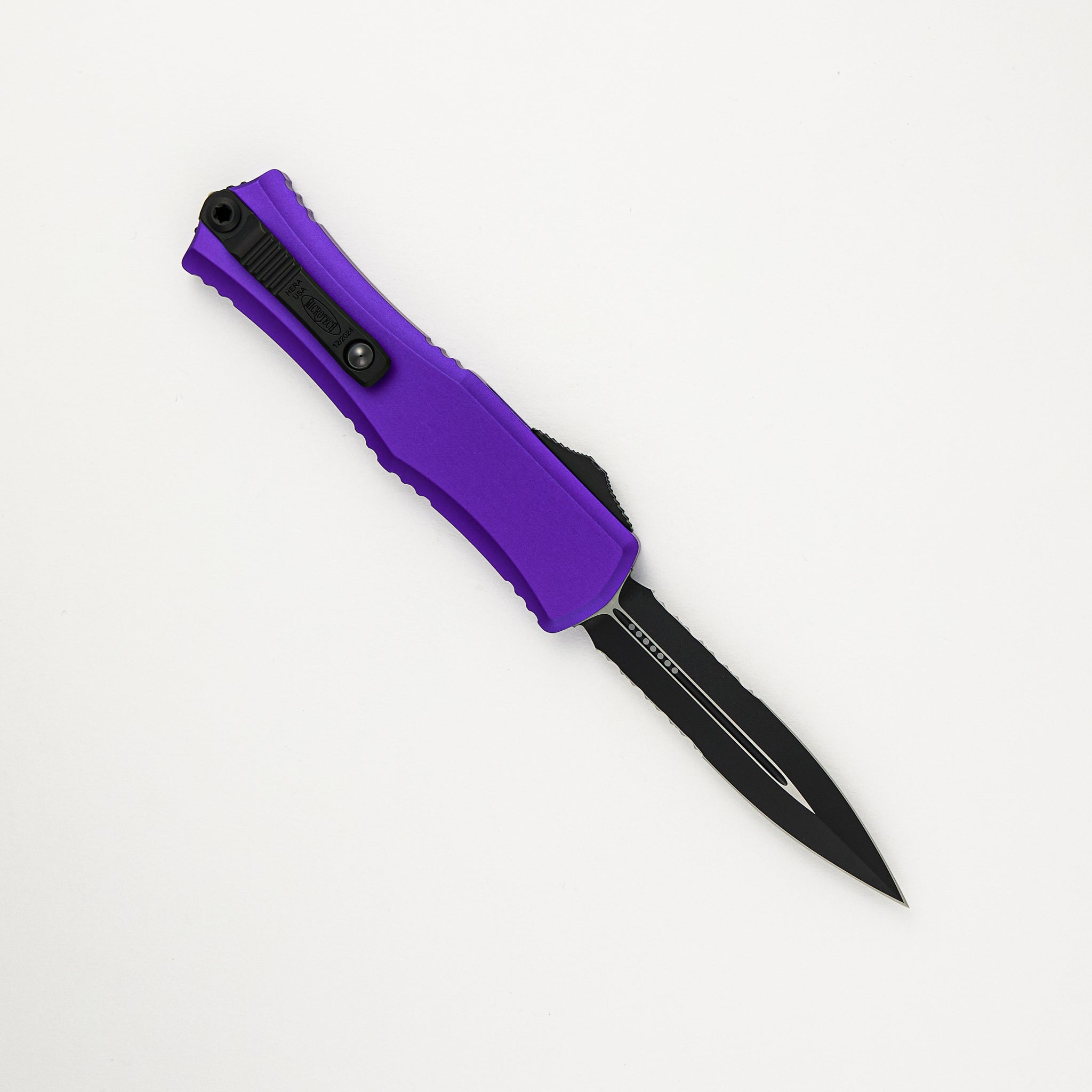 Mini Hera II D/E Purple Partial Serrated 1702M-2 PU