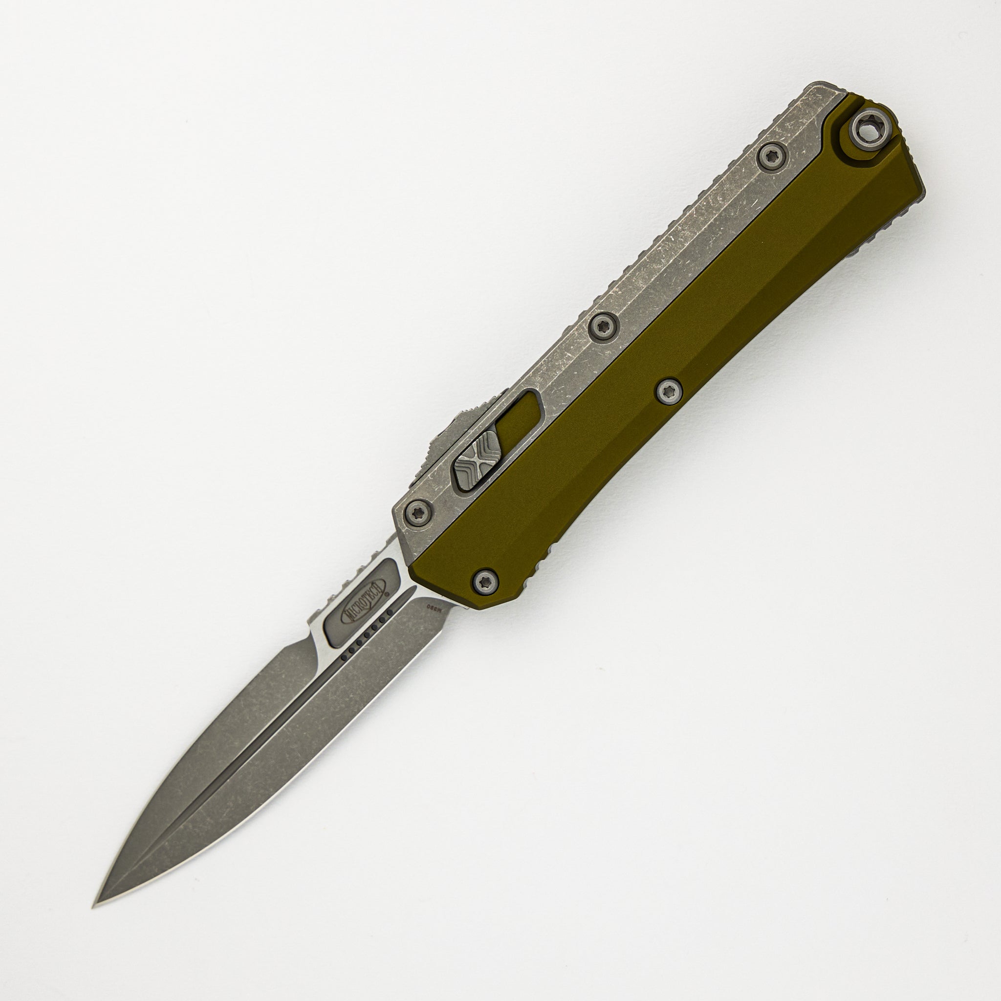 MICROTECH GLYKON BAYONET OD GREEN APOCALYPTIC OVERLAY APOCALYPTIC STANDARD NICKEL BORON INTERNALS 184-10APOD