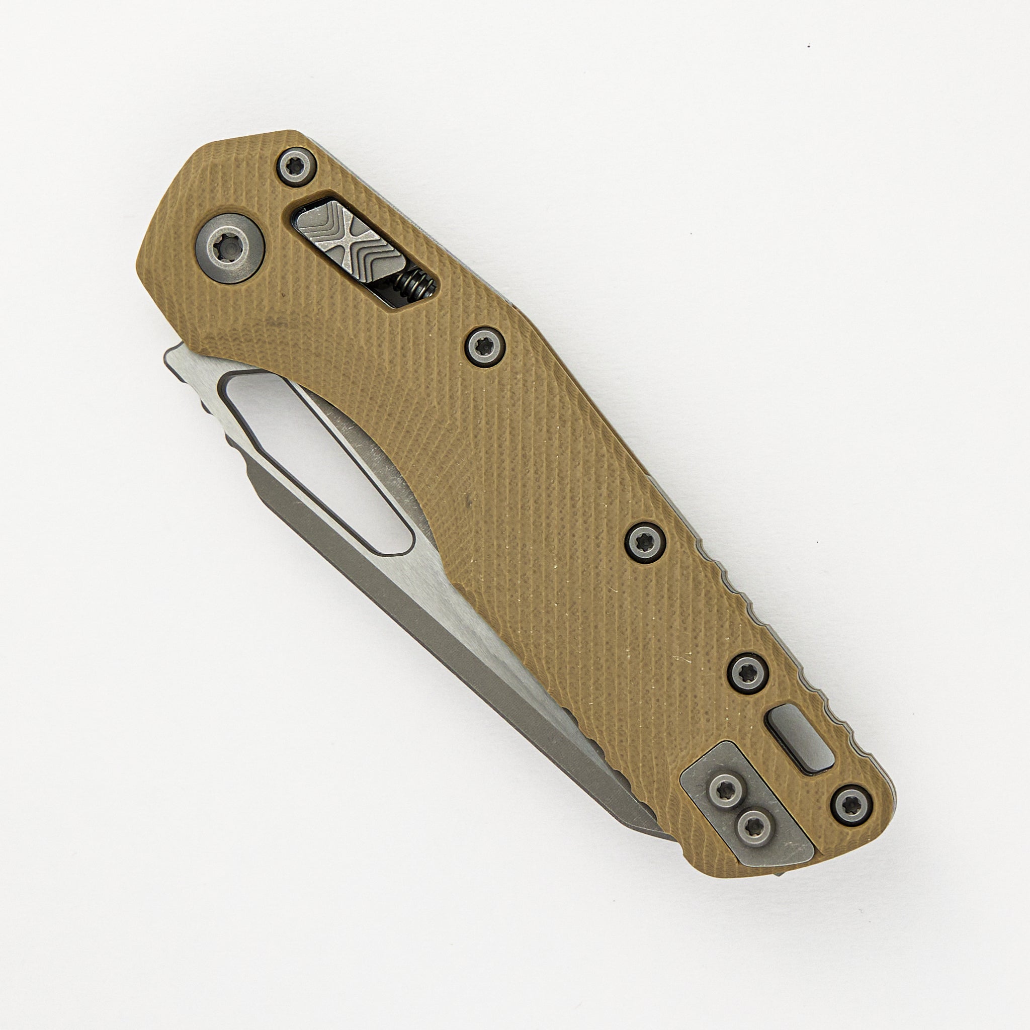 MSI S/E Fluted Tan G10 Apocalyptic Standard 210-10 APFLGTTA