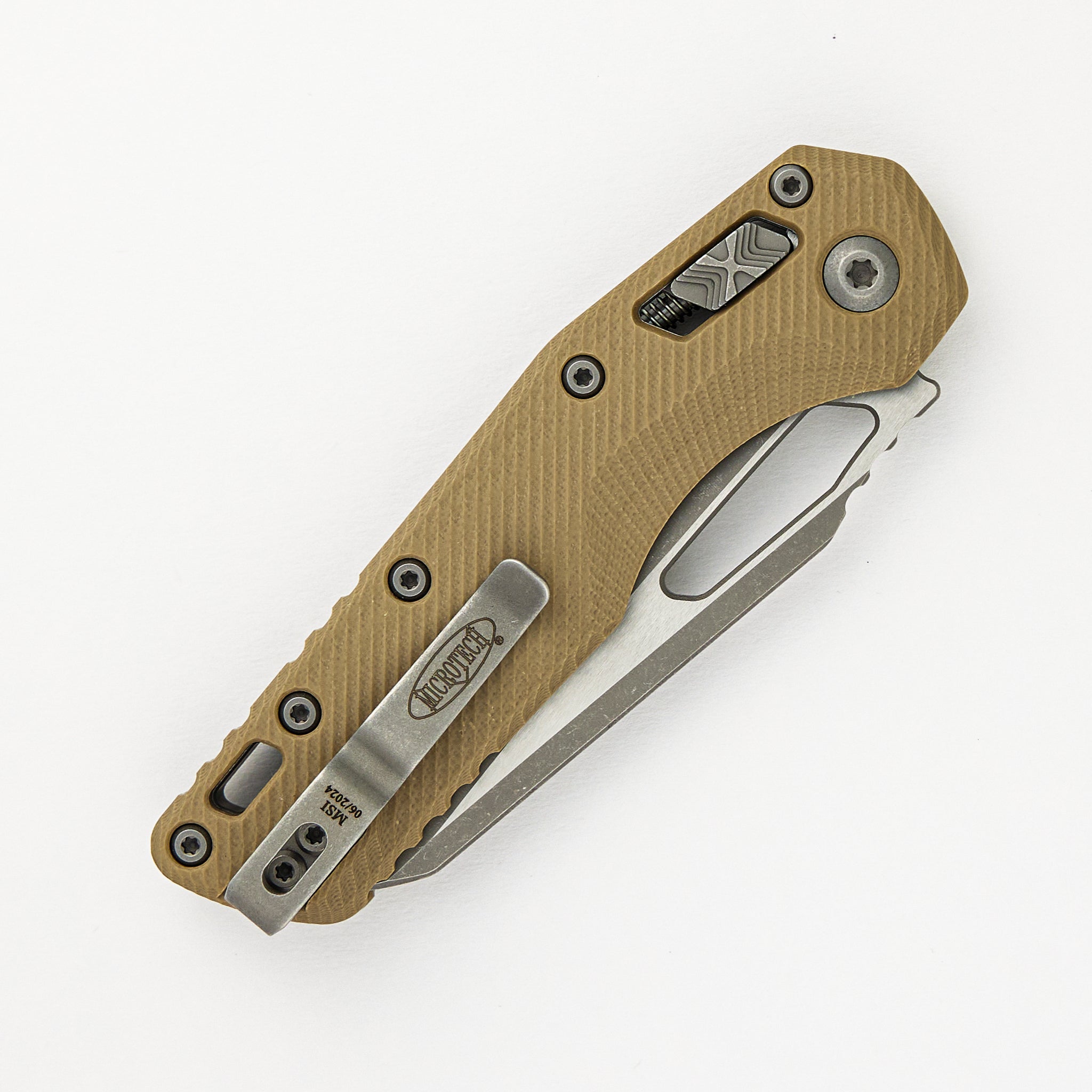 MSI S/E Fluted Tan G10 Apocalyptic Standard 210-10 APFLGTTA