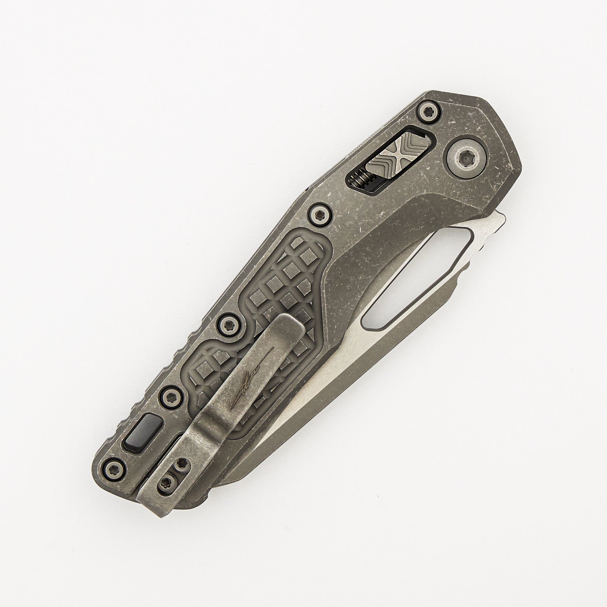 "Marfione Select" MSI - RAM-LOK - Apocalyptic Finish Frag Pattern Titanium 210-10APFRMS1