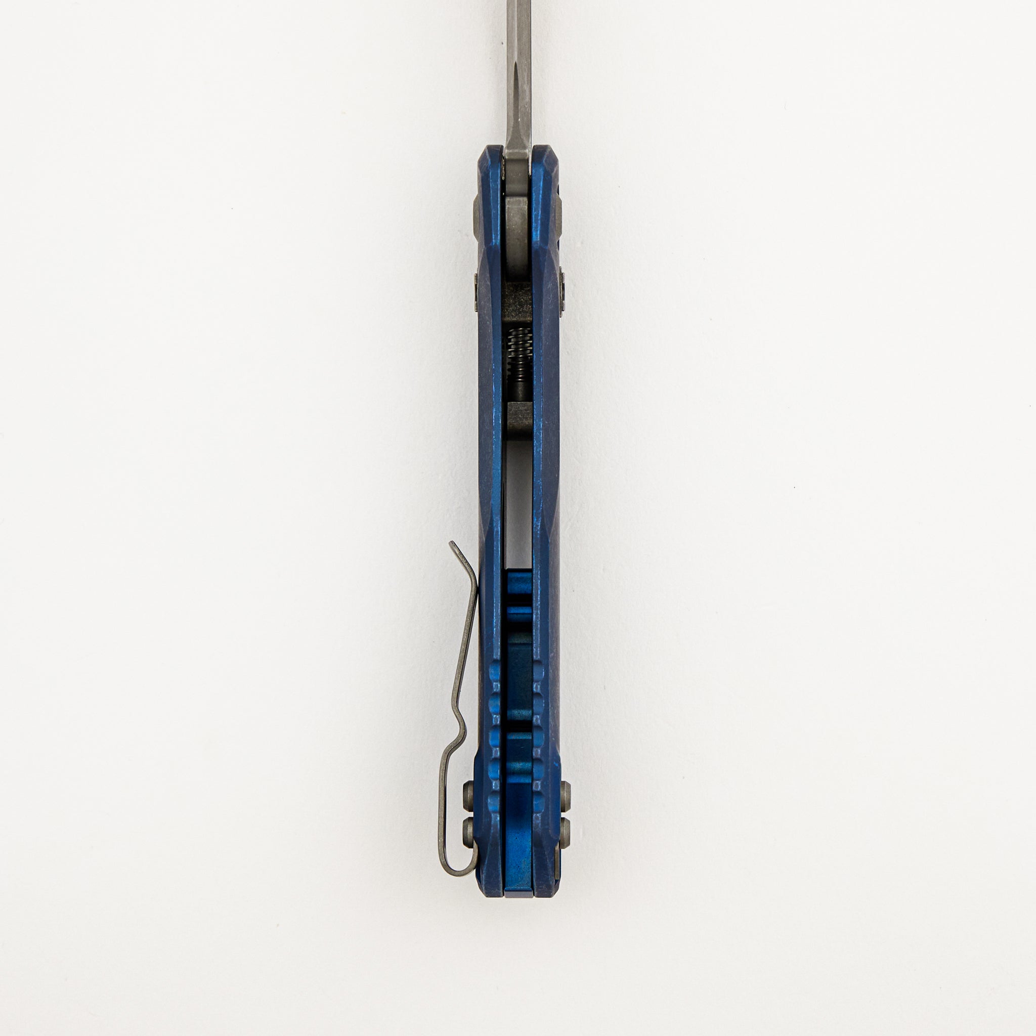 "Marfione Select" MSI - RAM-LOK - Apocalyptic Finish Antique Blue Anodized Slab Side Titanium W/ Blue Accent 210-10APMS2
