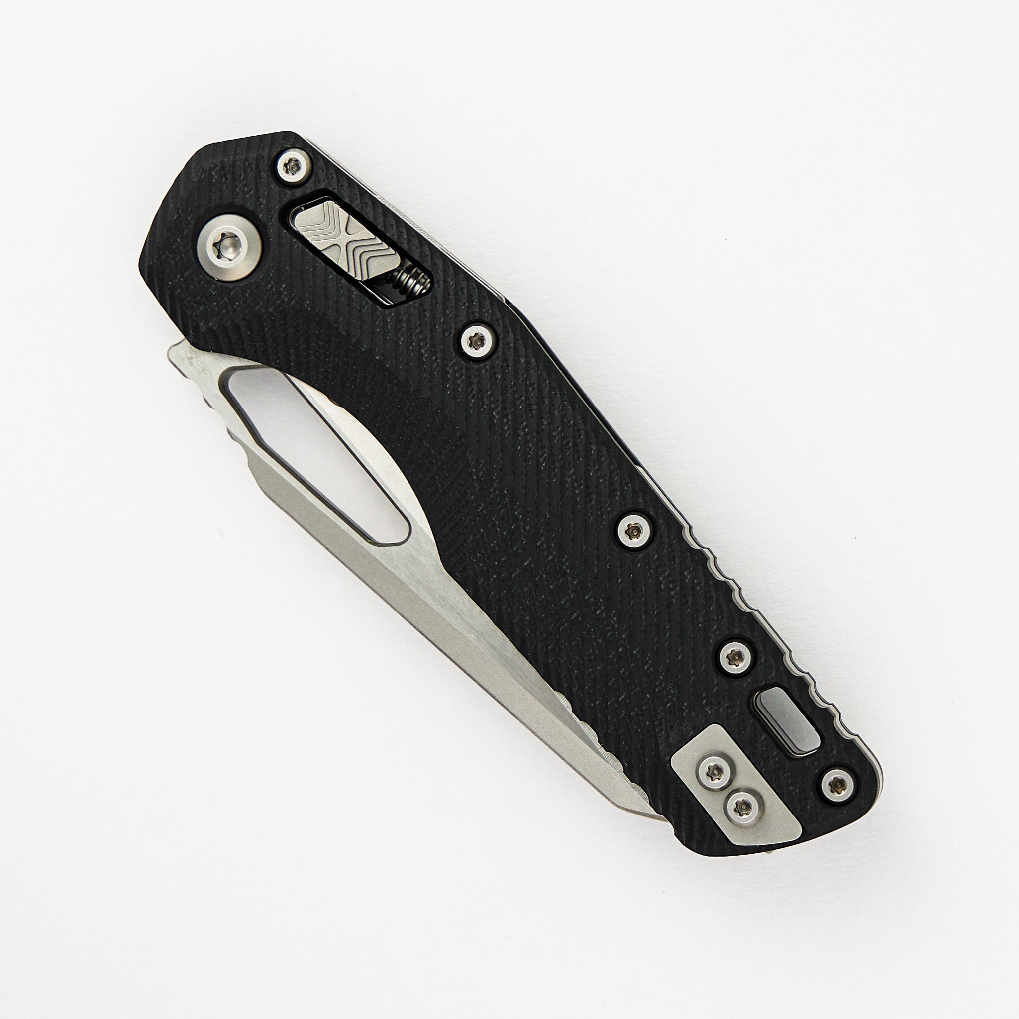 MSI S/E Fluted Black G10 Stonewash Standard 210-10 FLGTBK