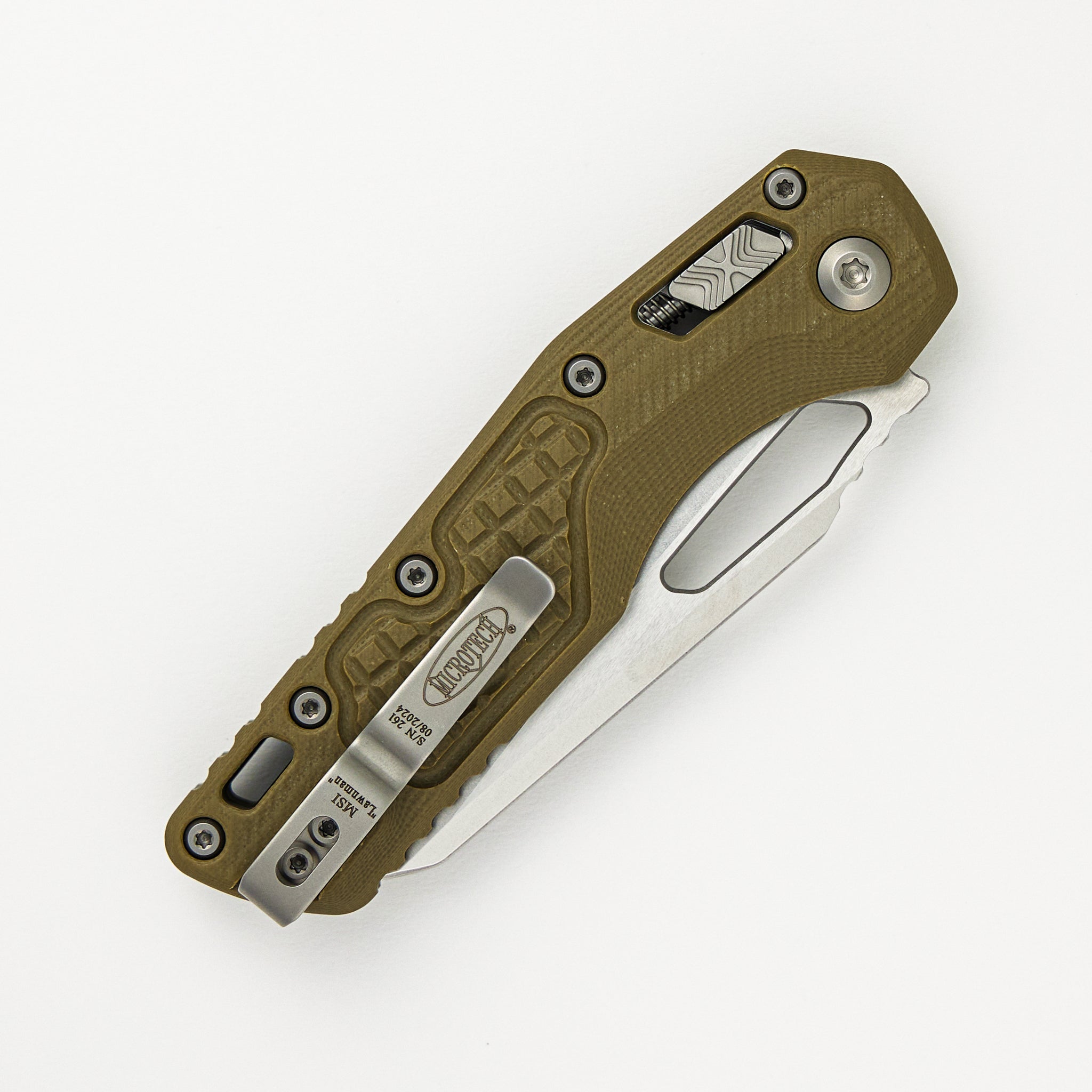 MSI S/E Frag G-10 OD Green "Lawnman" Stonewash Standard 210-10 FRGTODLM