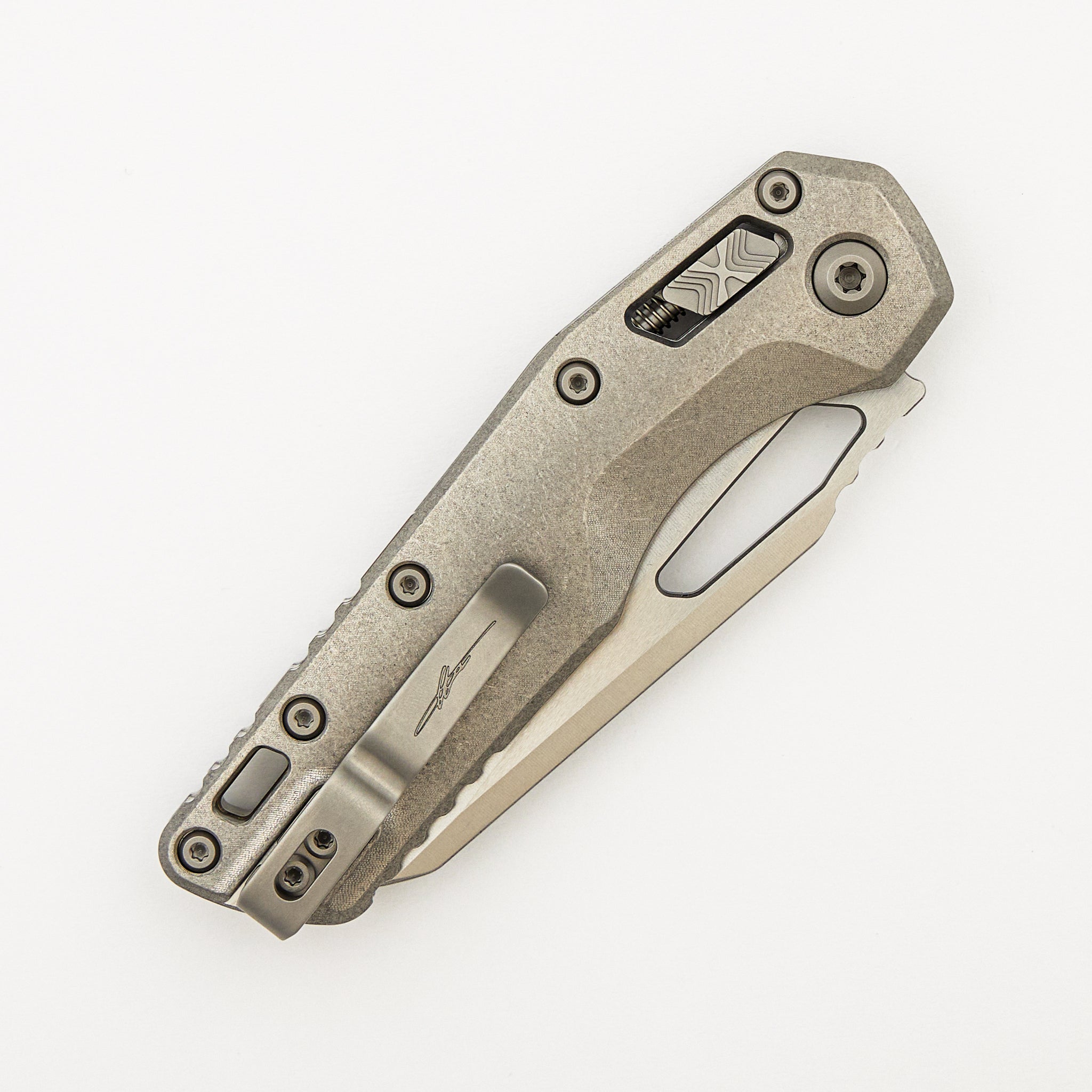 "Marfione Select" MSI - RAM-LOK - Stonewash Finish Slab Side Titanium W/ Bronze Titanium Accent 210-10MS1