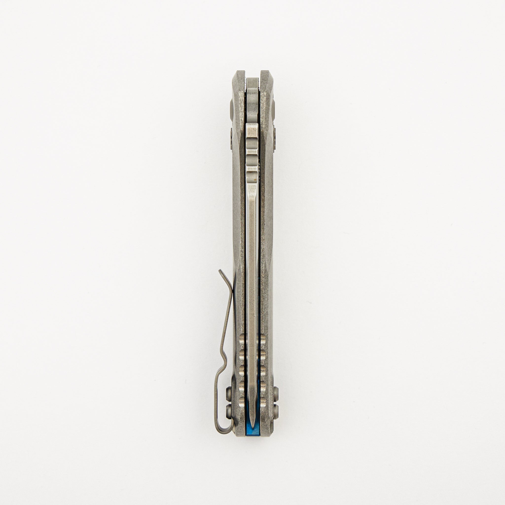 "Marfione Select" MSI - RAM-LOK - Stonewash Finish Slab Side Titanium W/ Blue Titanium Accent 210-10MS2