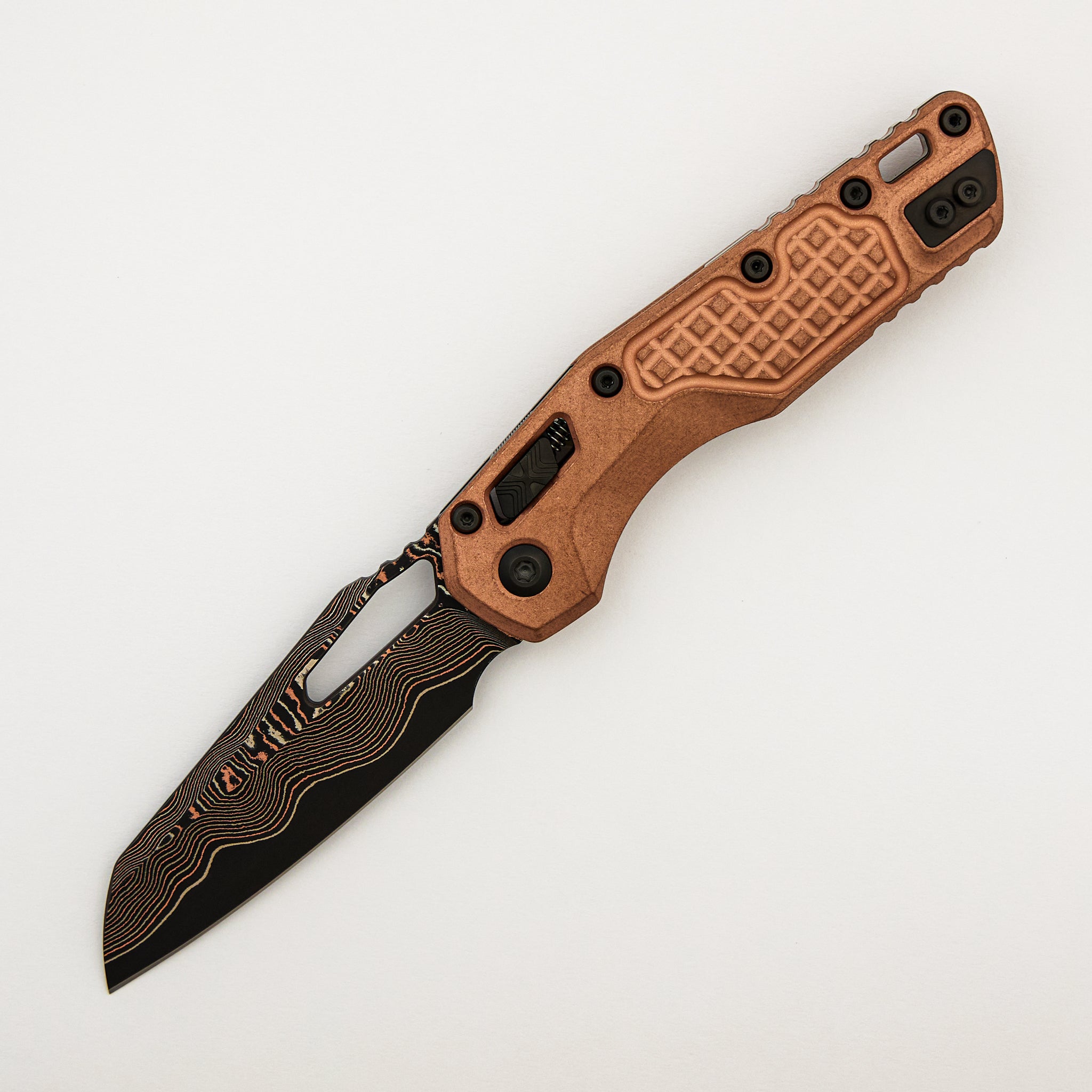 "Marfione Select" MSI - RAM-LOK - Baker Forge Coppermai Stonewash Frag Pattern Copper W/ Bronze Titanium Accent 210-16FRMS1