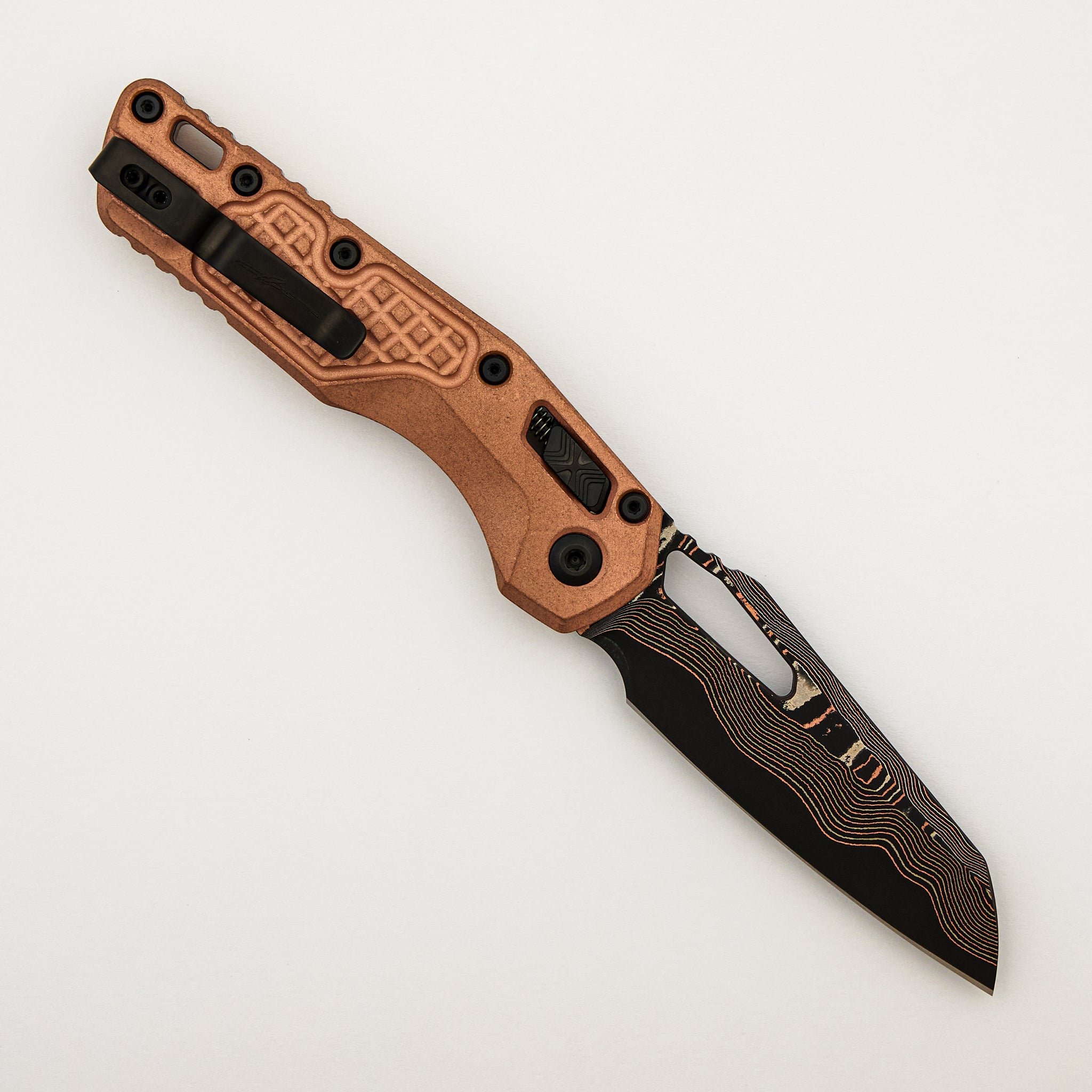 "Marfione Select" MSI - RAM-LOK - Baker Forge Coppermai Stonewash Frag Pattern Copper W/ Bronze Titanium Accent 210-16FRMS1