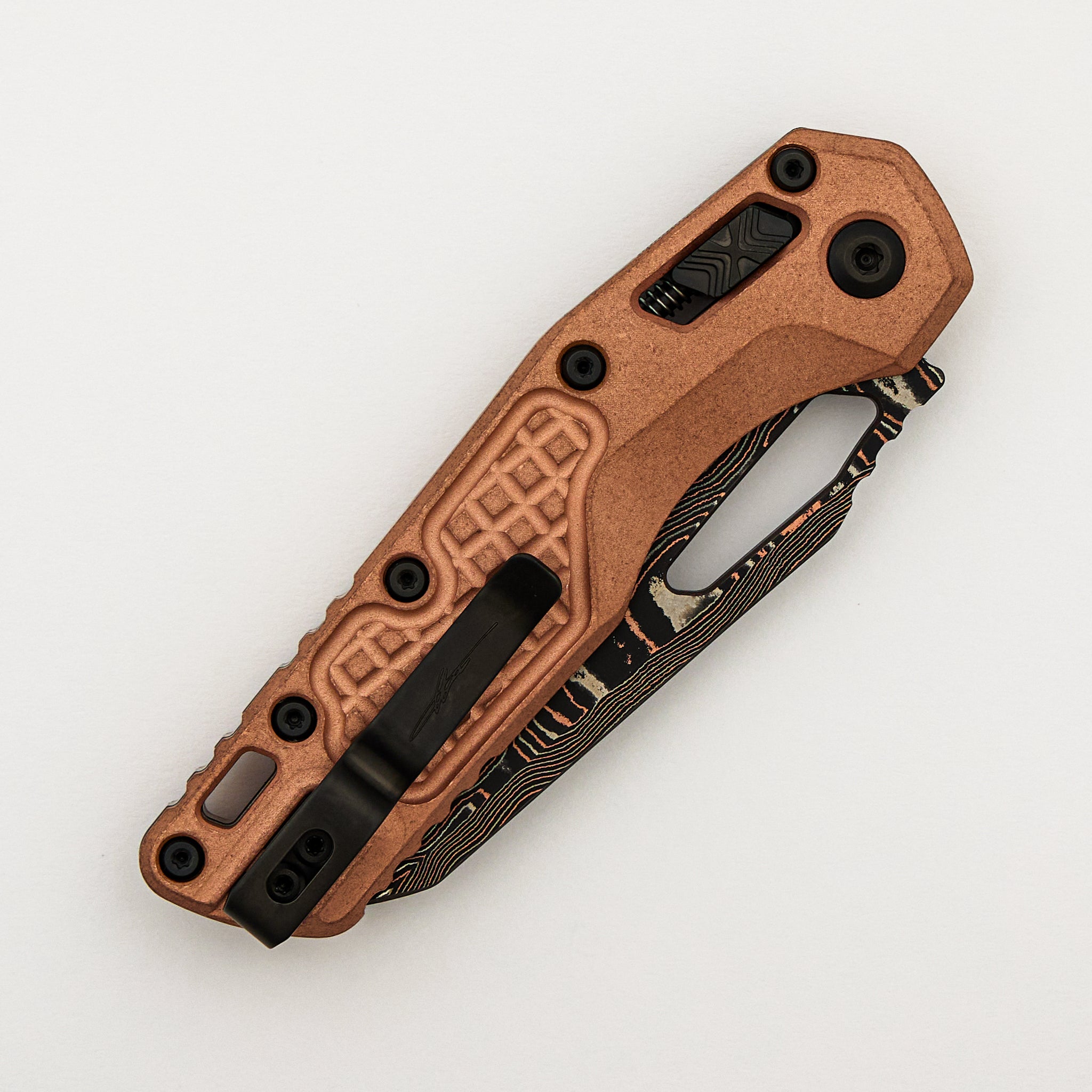 "Marfione Select" MSI - RAM-LOK - Baker Forge Coppermai Stonewash Frag Pattern Copper W/ Bronze Titanium Accent 210-16FRMS1