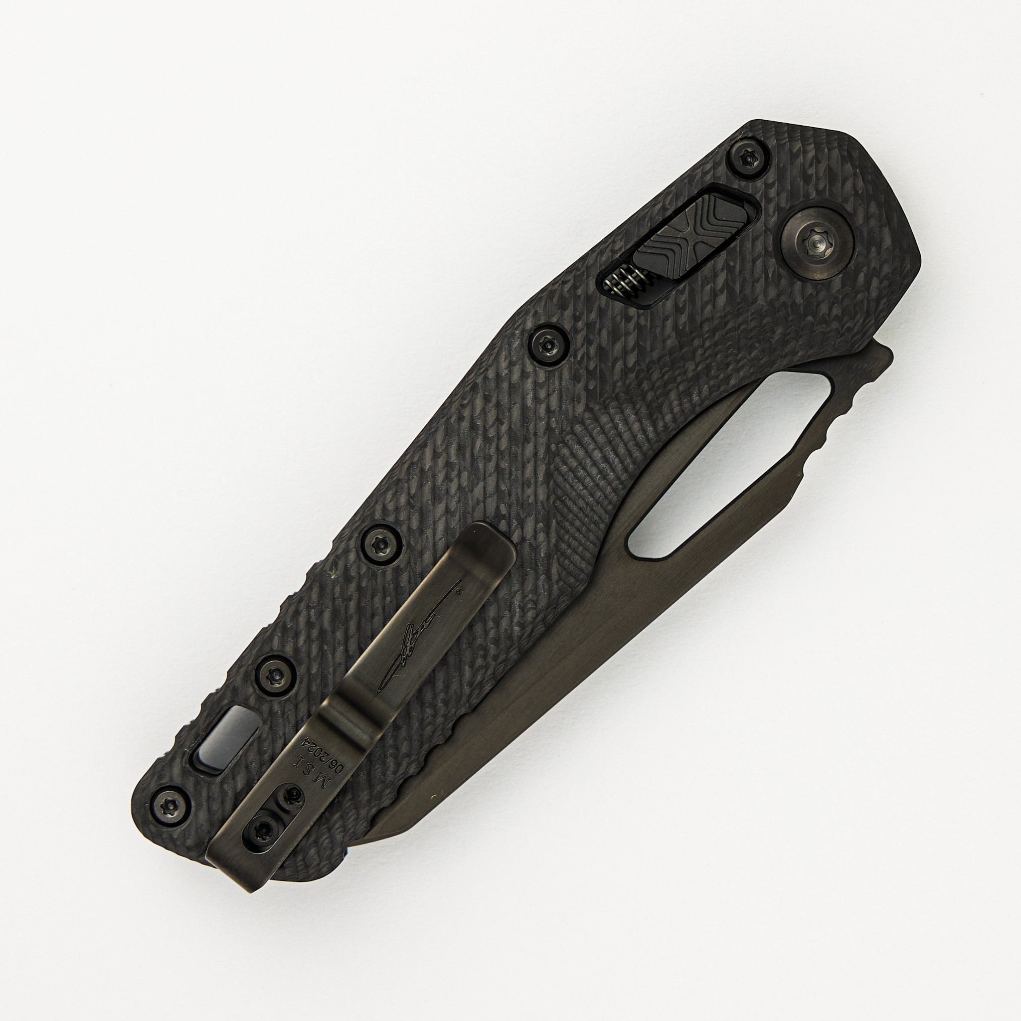MSI S/E Signature Series Fluted Carbon Fiber Handle DLC Standard 210-1 DLCTFLCFS