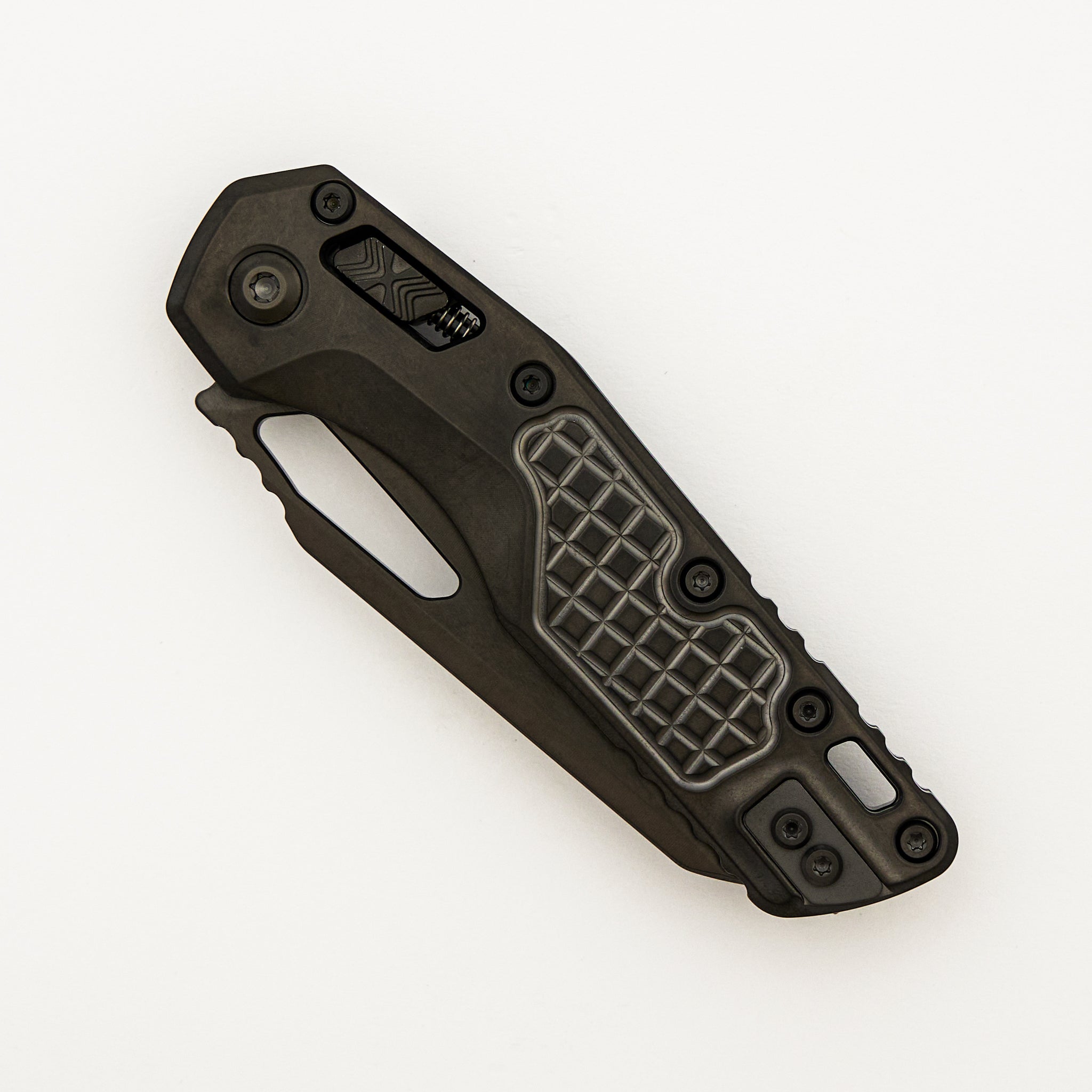 "Marfione Select" MSI - RAM-LOK - DLC Stonewashed Finish Frag Pattern Titanium 210-1DLCTFRMS1