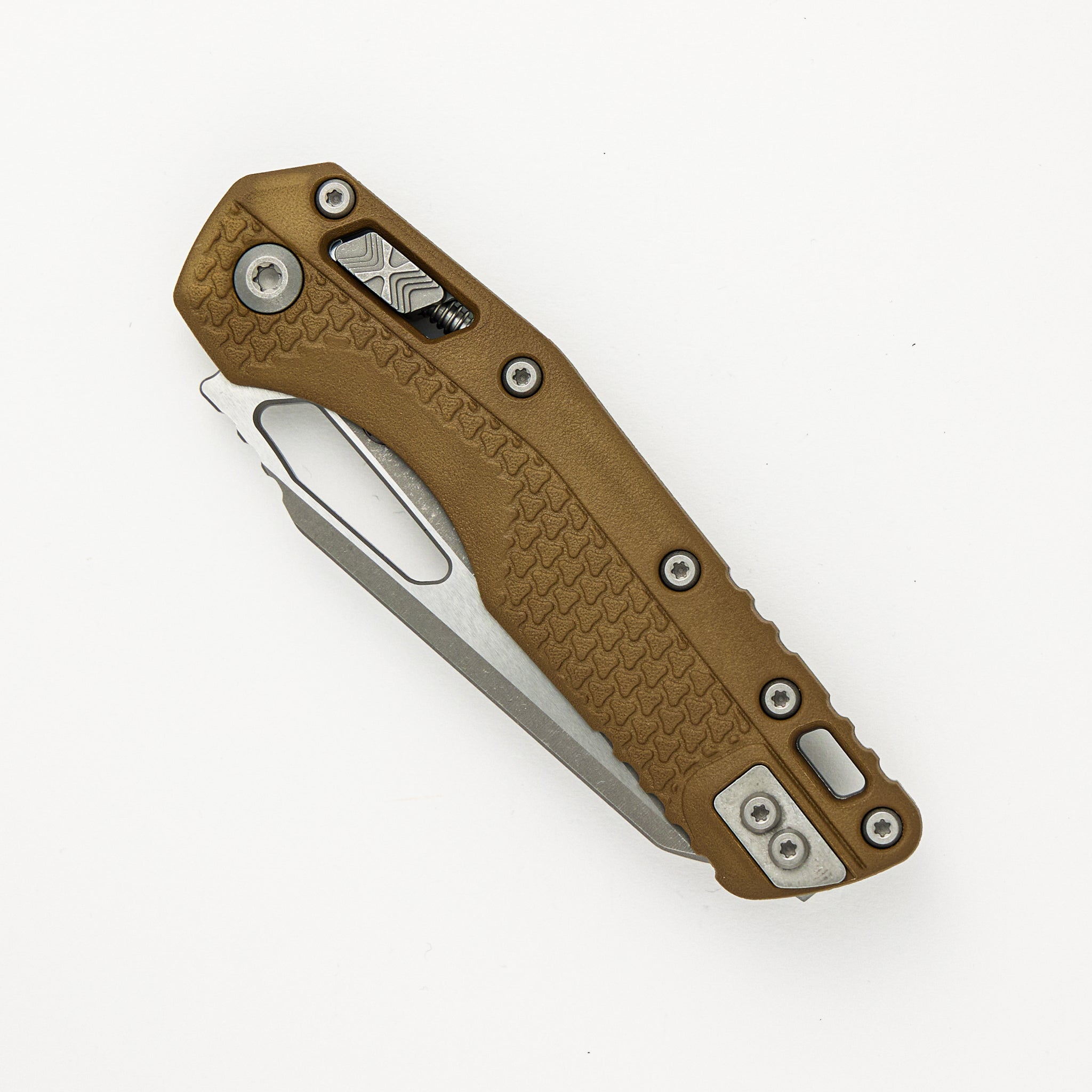 MSI S/E Tri-Grip Polymer Dark Earth Apocalyptic Partial Serrated 210T-11 APPMDE