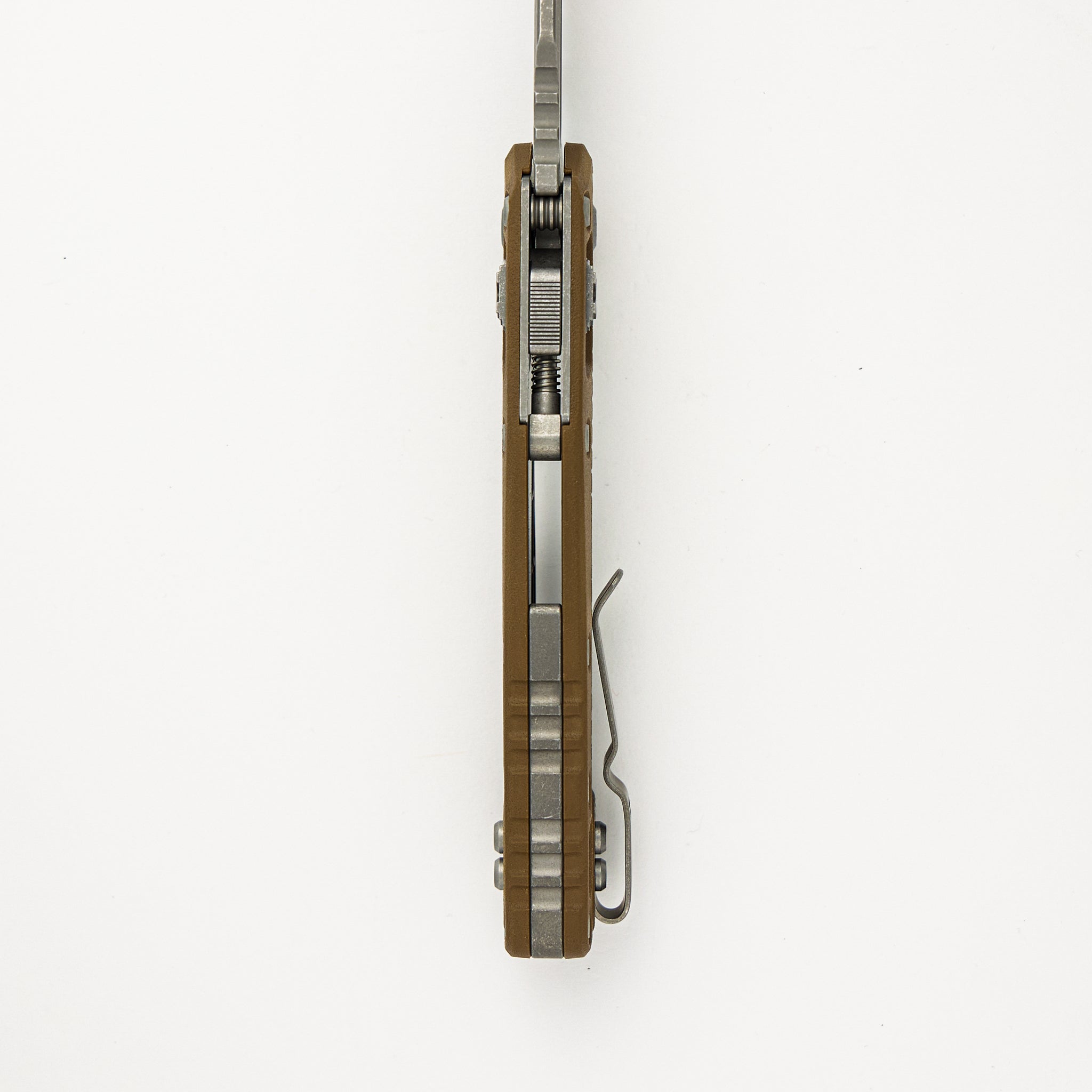 MSI S/E Tri-Grip Polymer Dark Earth Apocalyptic Partial Serrated 210T-11 APPMDE