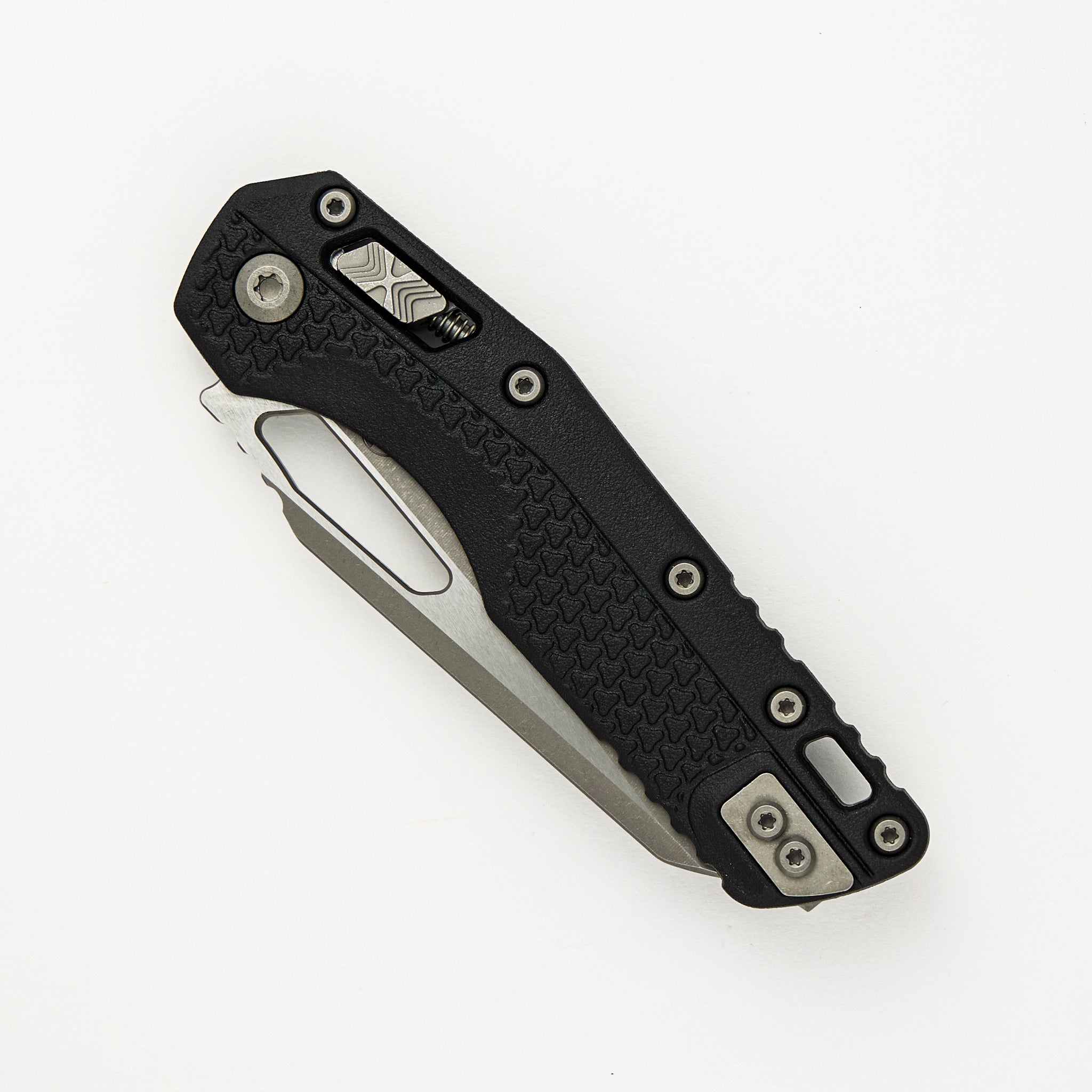 MSI S/E Tri-Grip Polymer Black Apocalyptic Full Serrated 210T-12 APPMBK