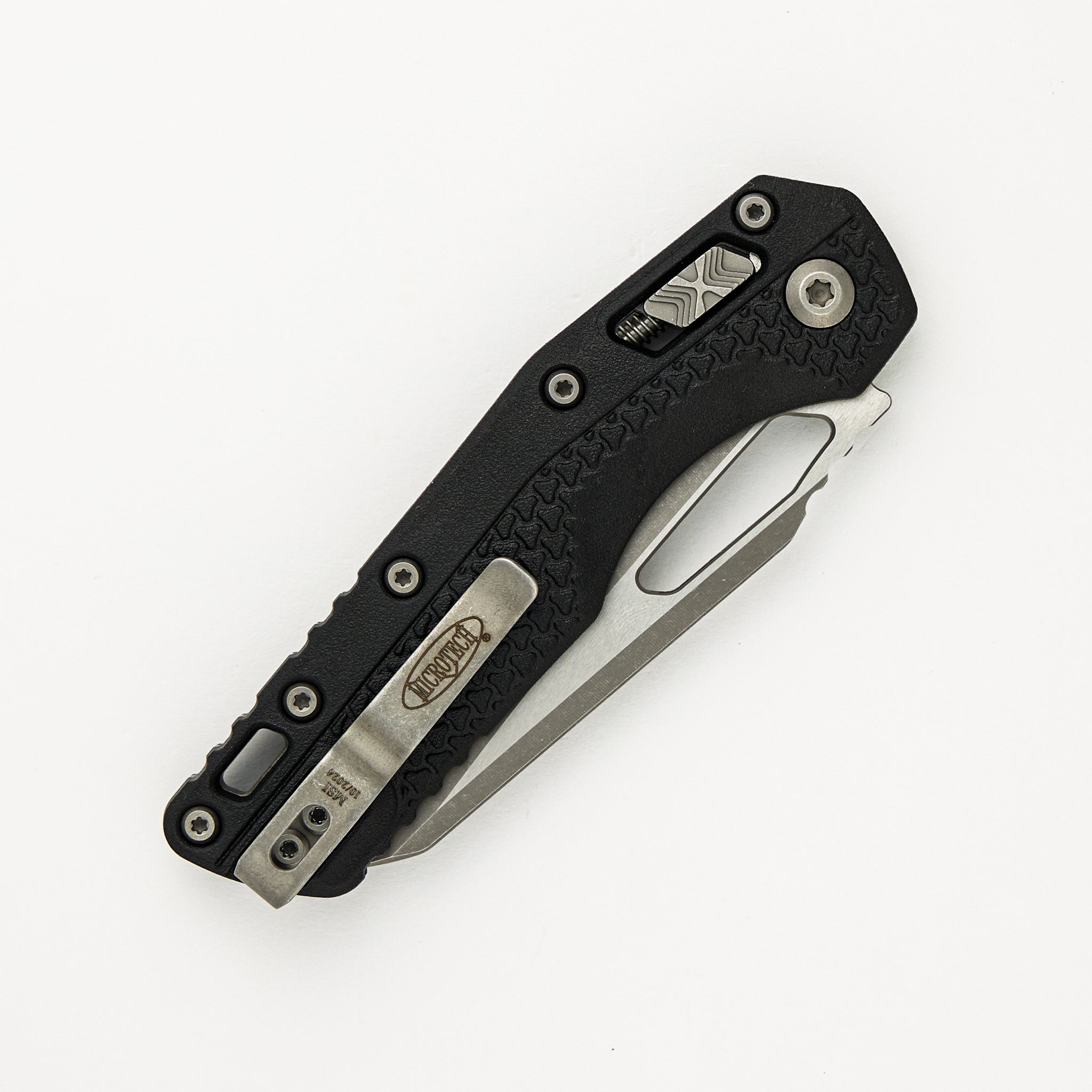 MSI S/E Tri-Grip Polymer Black Apocalyptic Full Serrated 210T-12 APPMBK