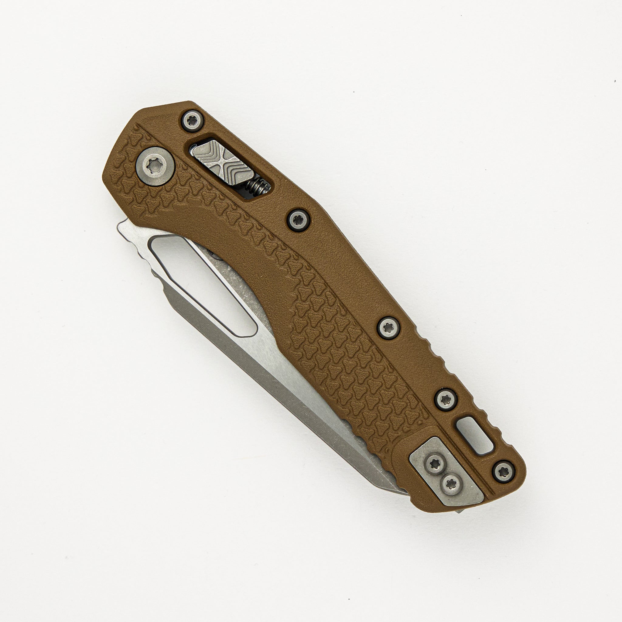 MSI S/E Tri-Grip Polymer Dark Earth Apocalyptic Full Serrated 210T-12 APPMDE