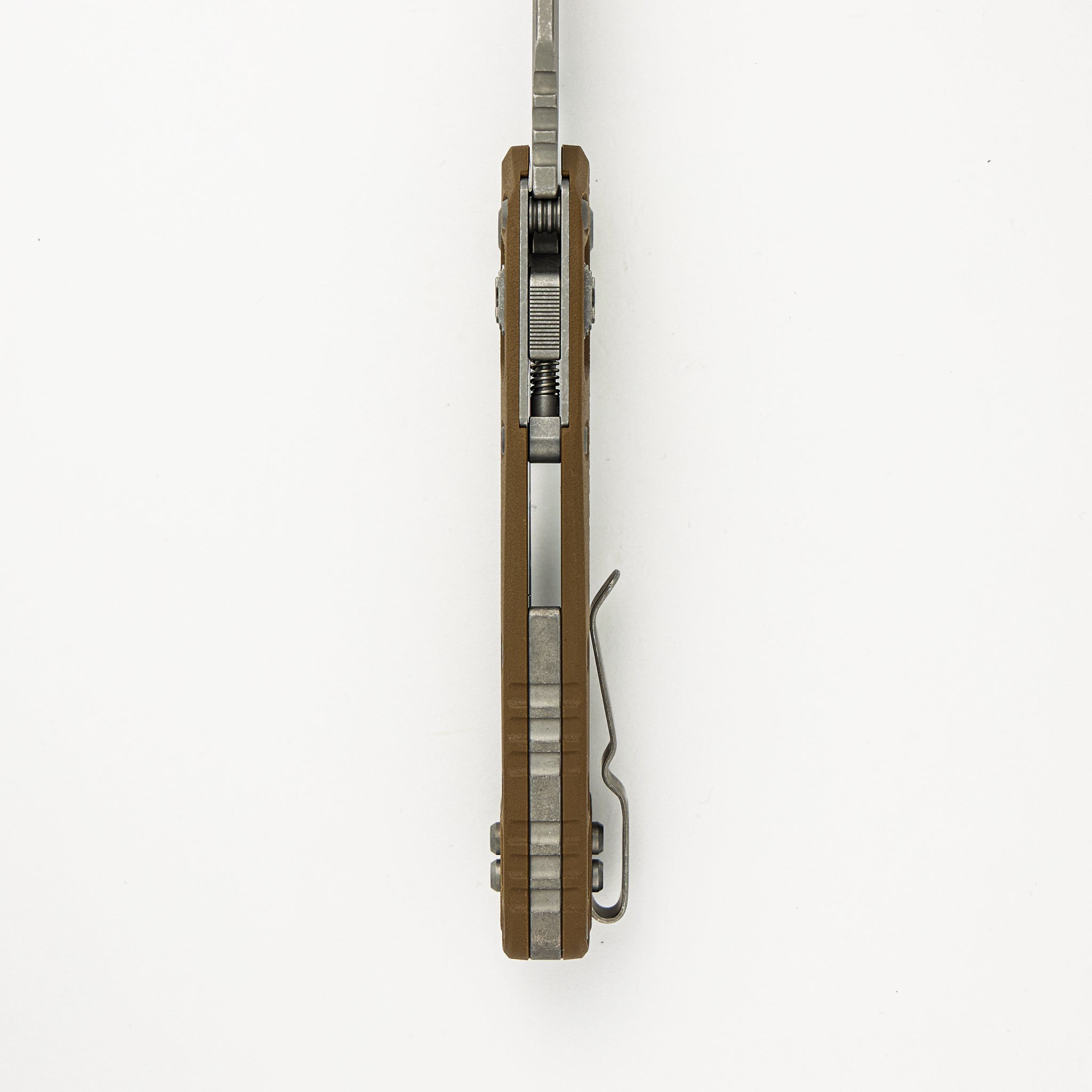 MSI S/E Tri-Grip Polymer Dark Earth Apocalyptic Full Serrated 210T-12 APPMDE