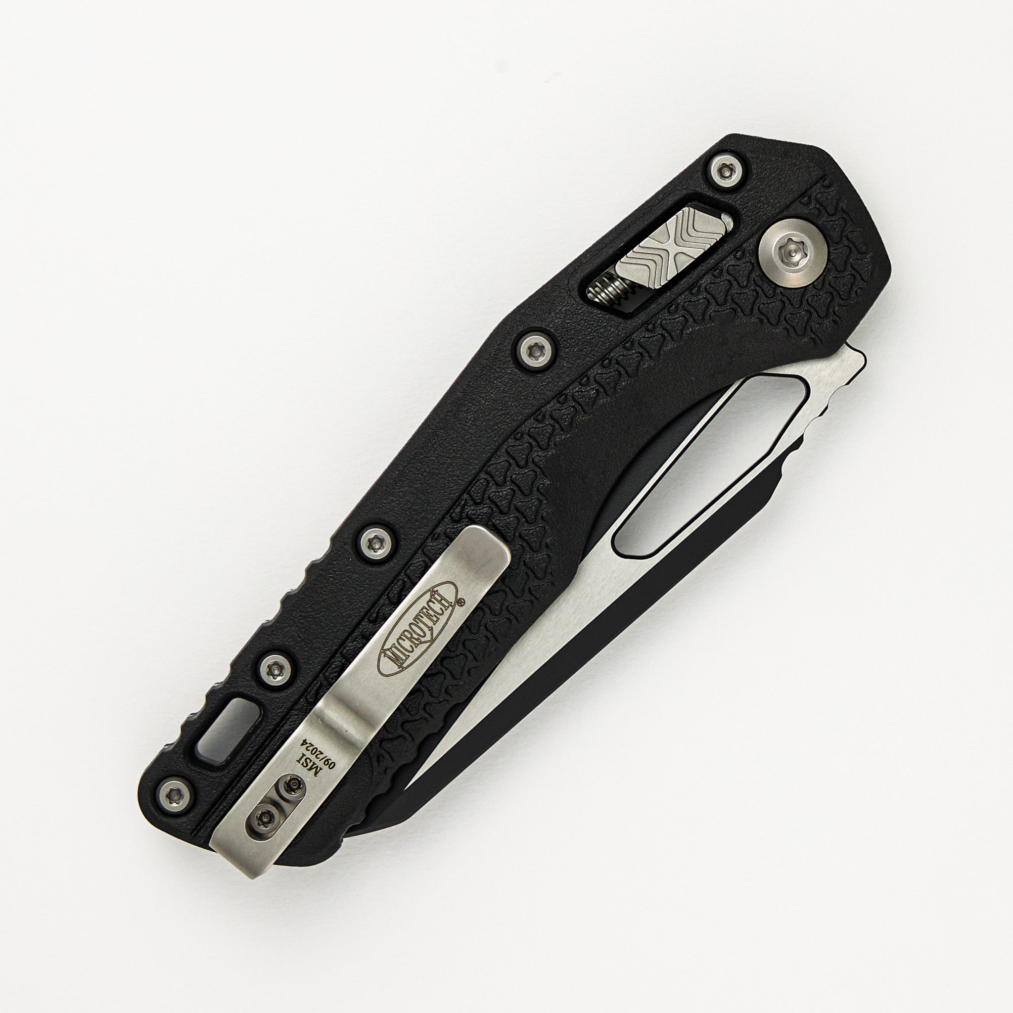 MSI S/E Tri-Grip Polymer Black Partial Serrated 210T-2 PMBK