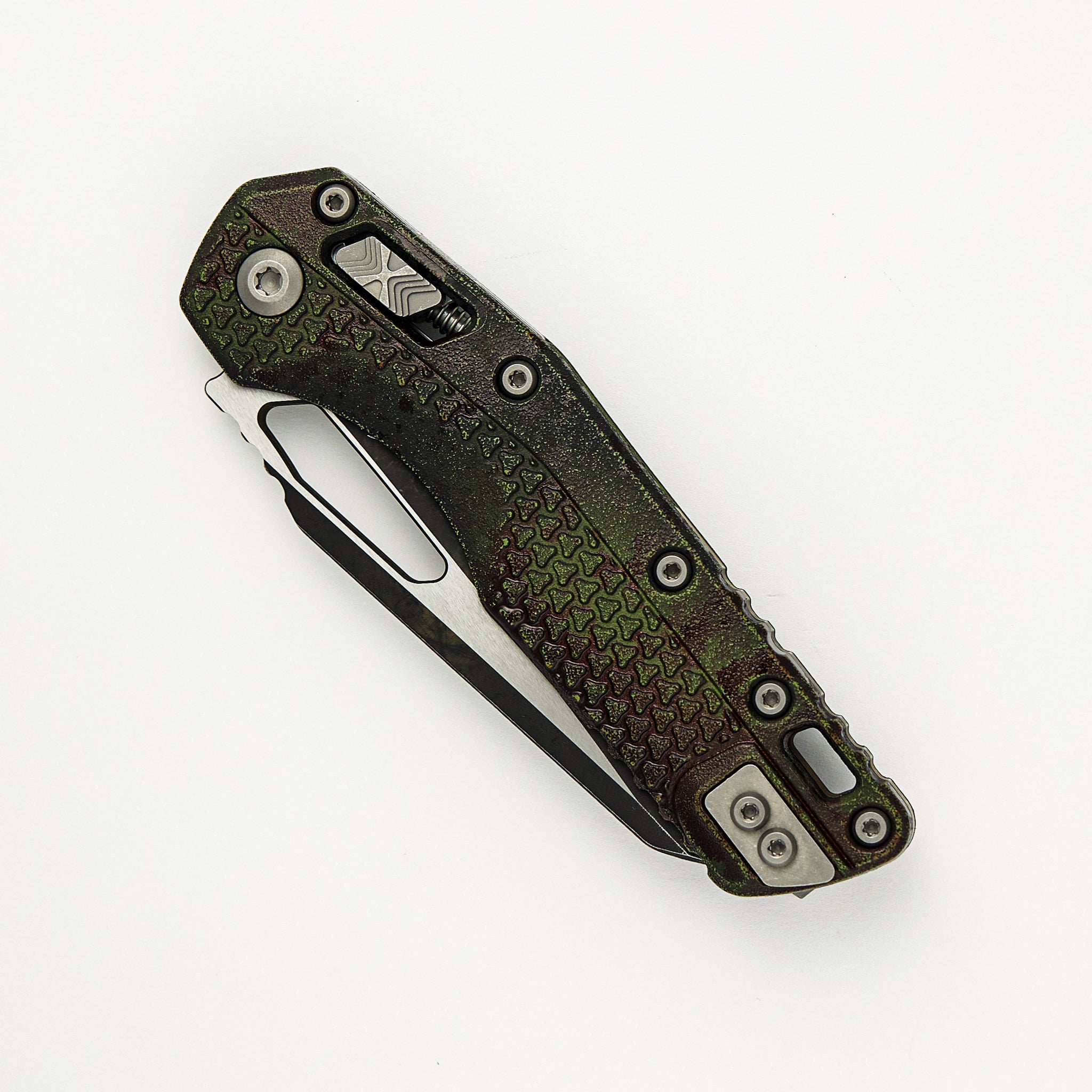 MSI S/E Tri-Grip Outbreak Signature Series Polymer Partial Serrated 210T-2 PMOBS