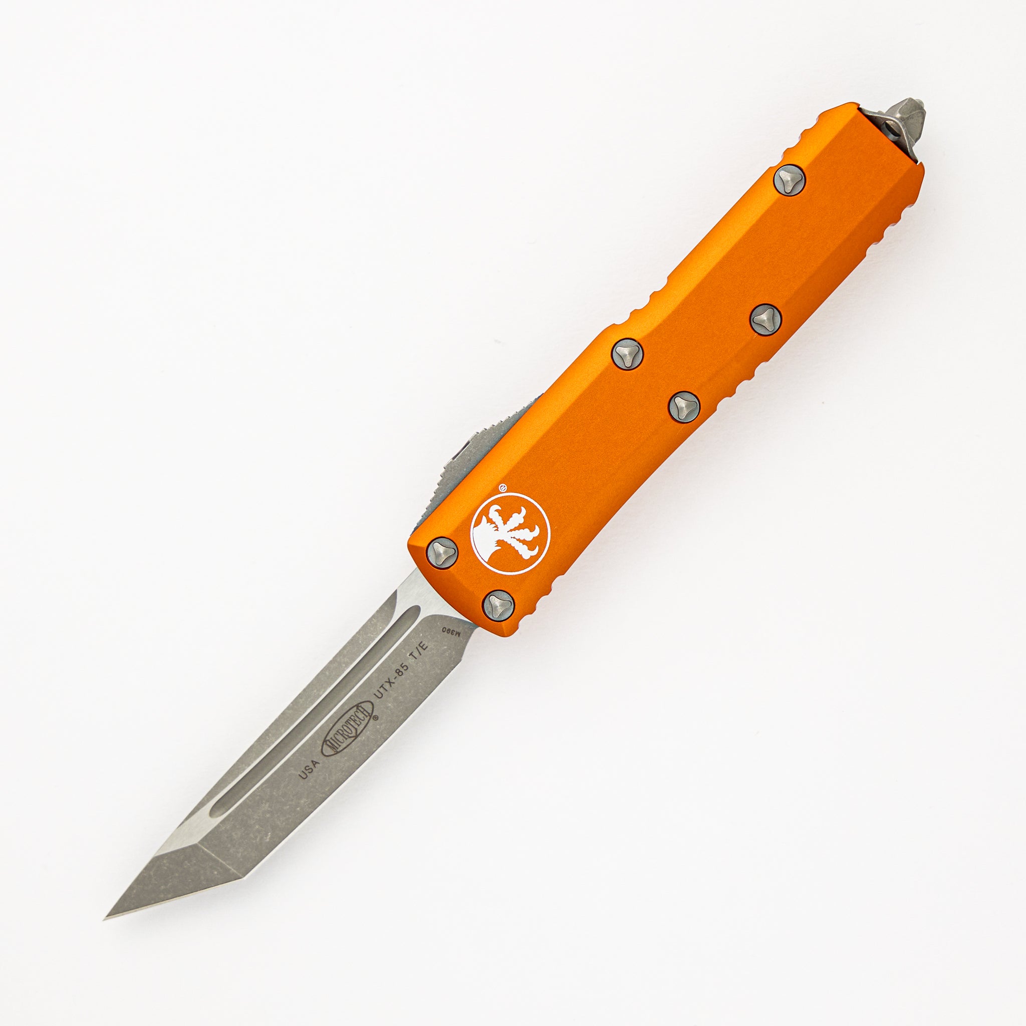 Microtech UTX-85 T/E Orange Apocalyptic Standard 233-10 APOR