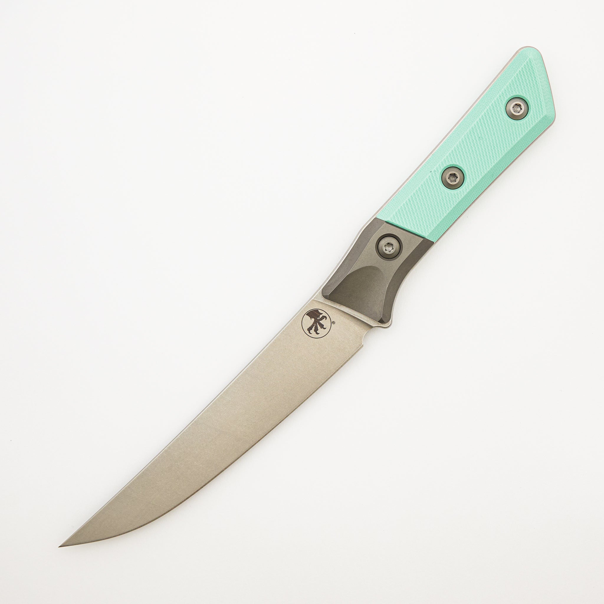 Boning Knife - G-10 Caribbean Blue - Bead Blast Bolster - Stonewash Standard - 3100B-10 CA
