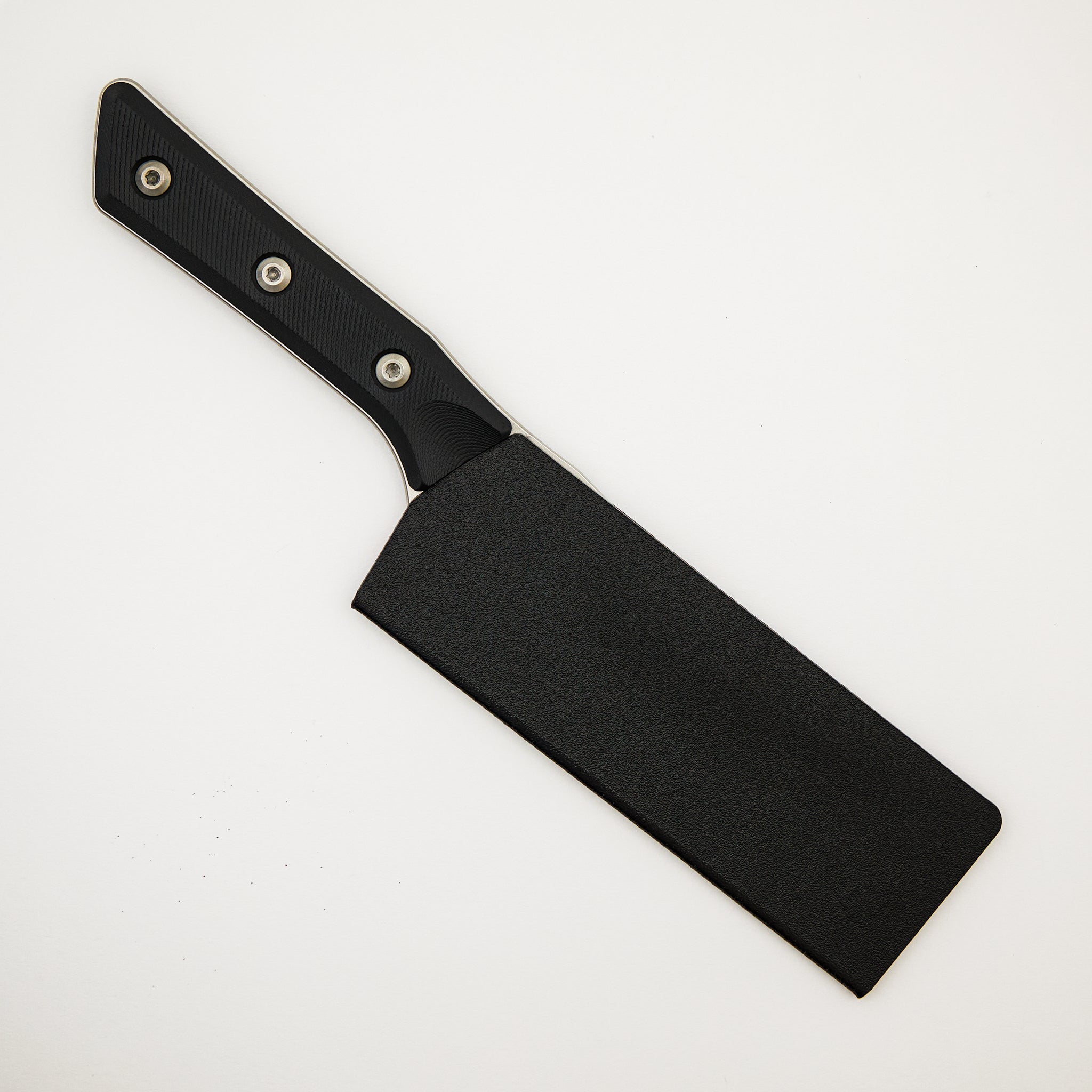 Santoku 6" - G10 Black - Stonewash Standard - 3200-10 BK