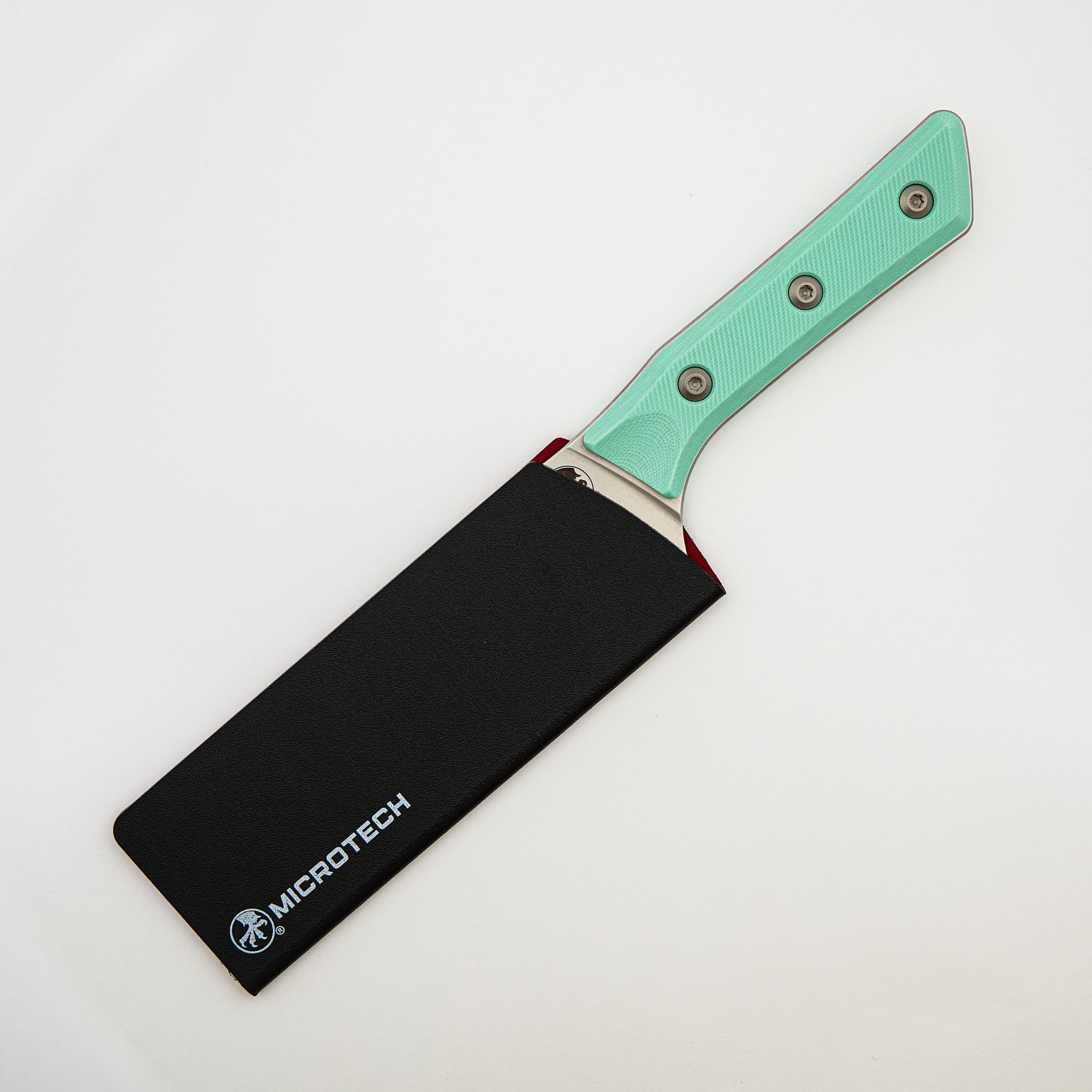 Santoku 6" - G-10 Caribbean Blue - Stonewash Standard - 3200-10 CA