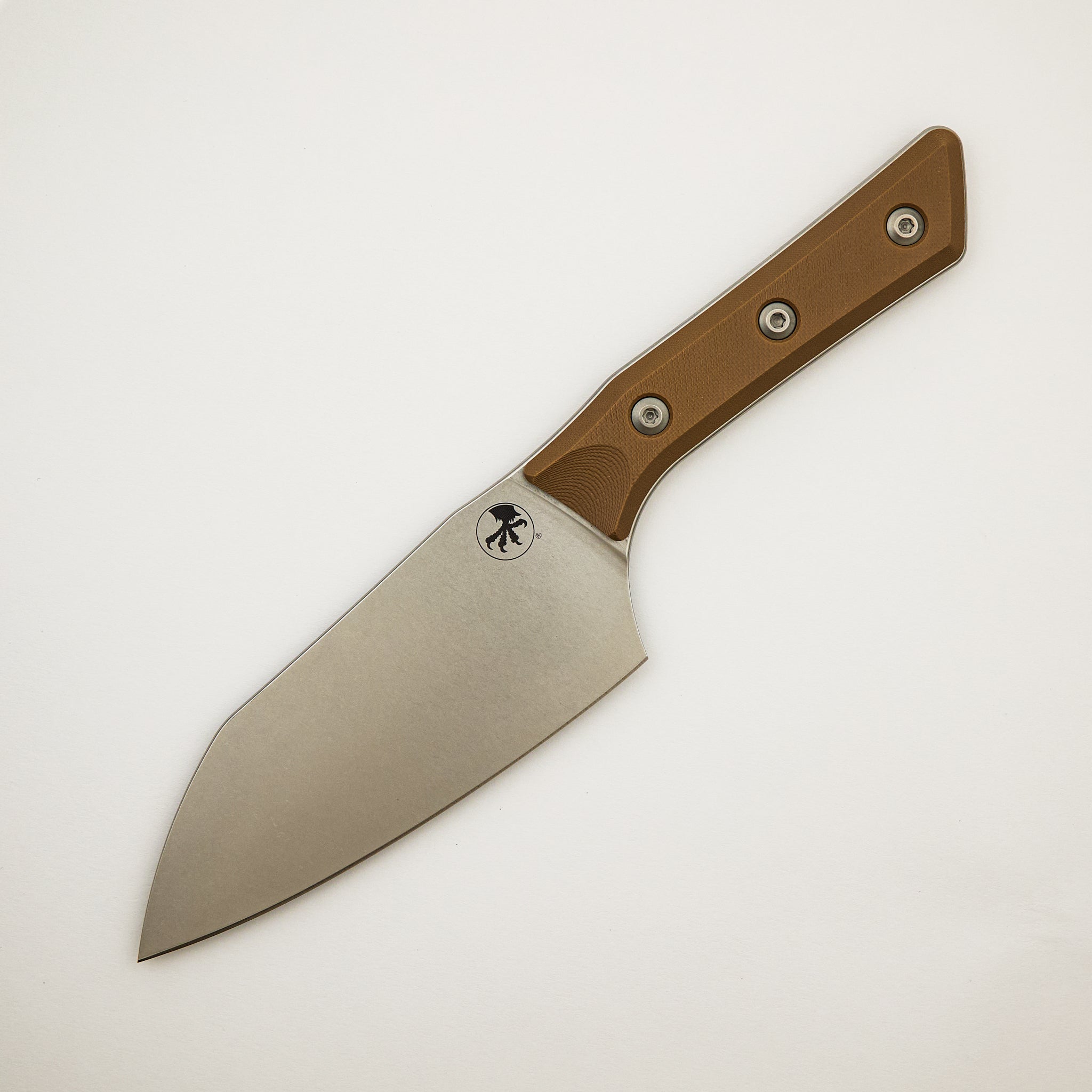 Santoku 6" - G-10 Coyote Tan - Stonewash Standard - 3200-10 CE