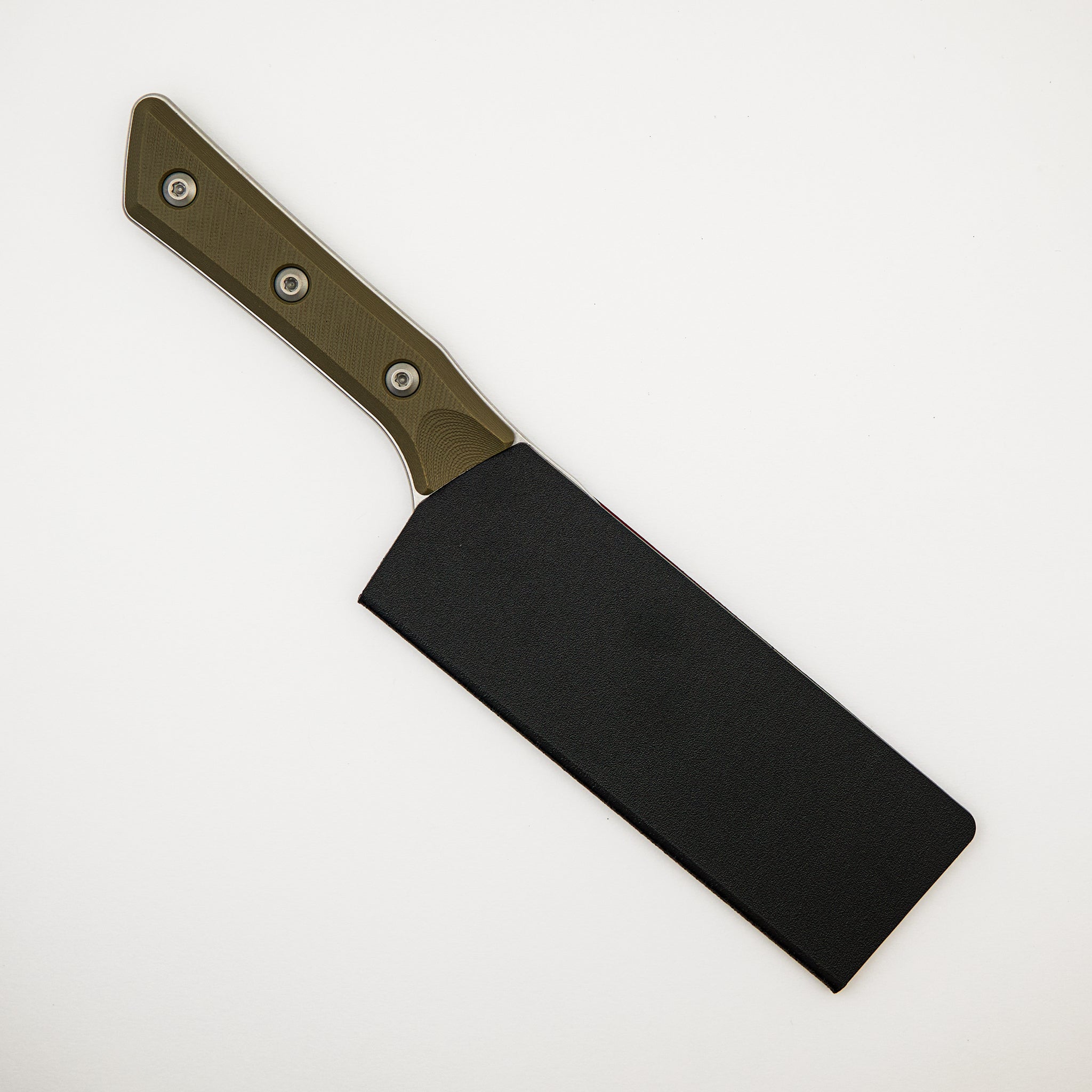 Santoku 6" - G-10 OD Green - Stonewash Standard - 3200-10 OD