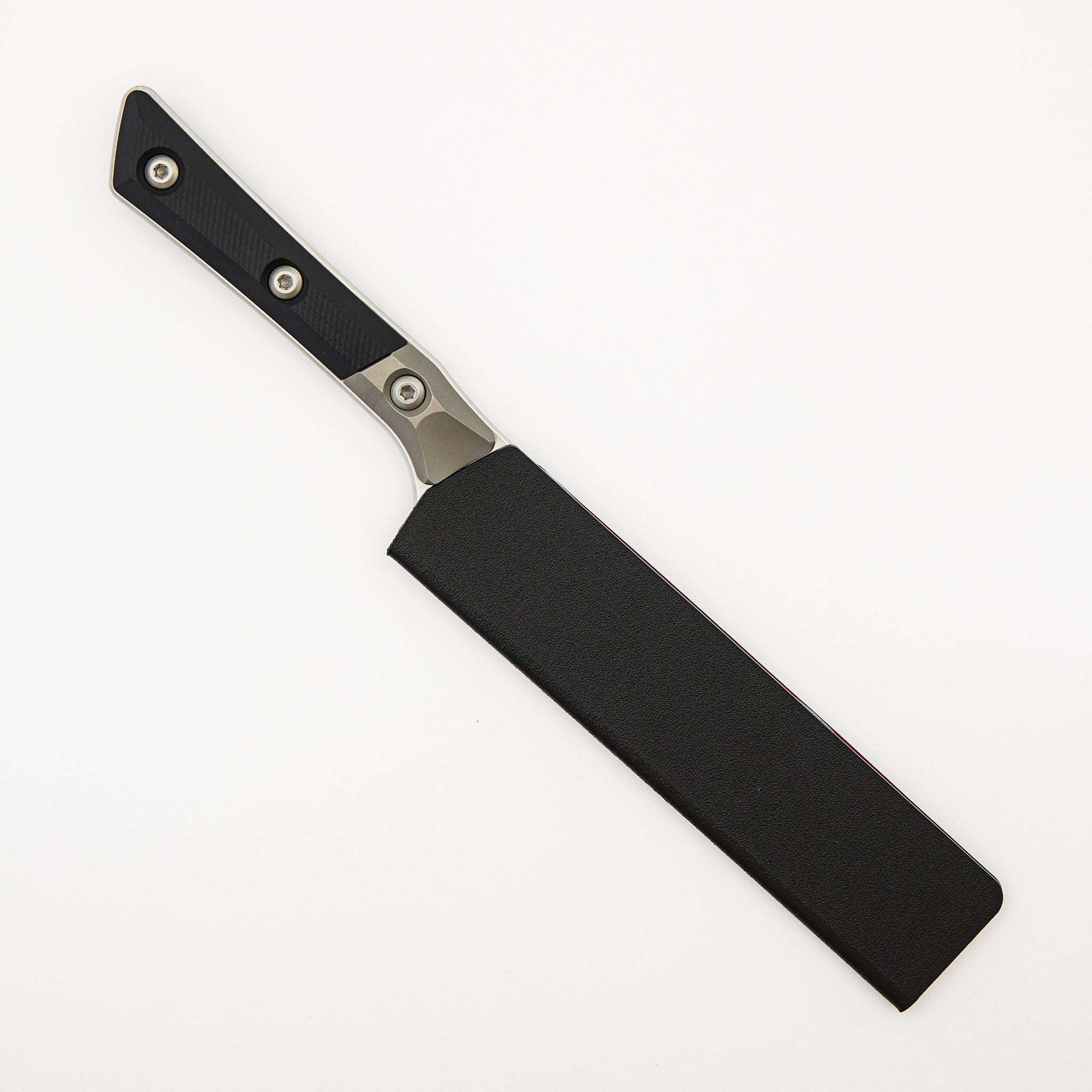 Utility - G10 Black - Bead Blast Bolster - Stonewash Standard - 3400B-10 BK