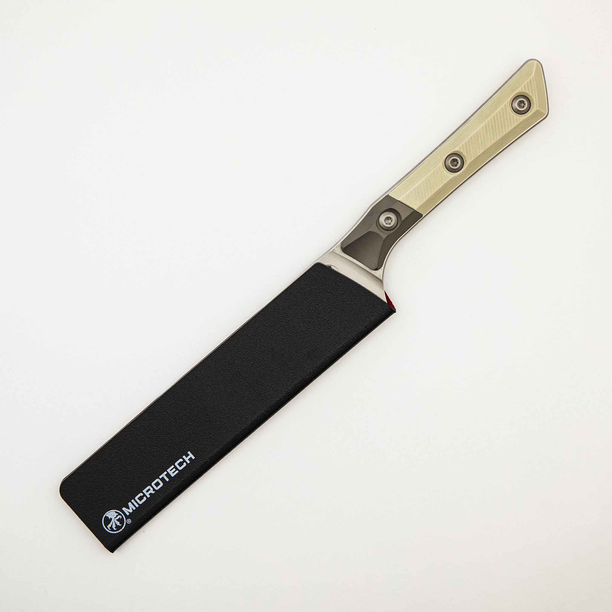 Utility - G10 Ivory - Bead Blast Bolster - Stonewash Standard - 3400B-10 IV