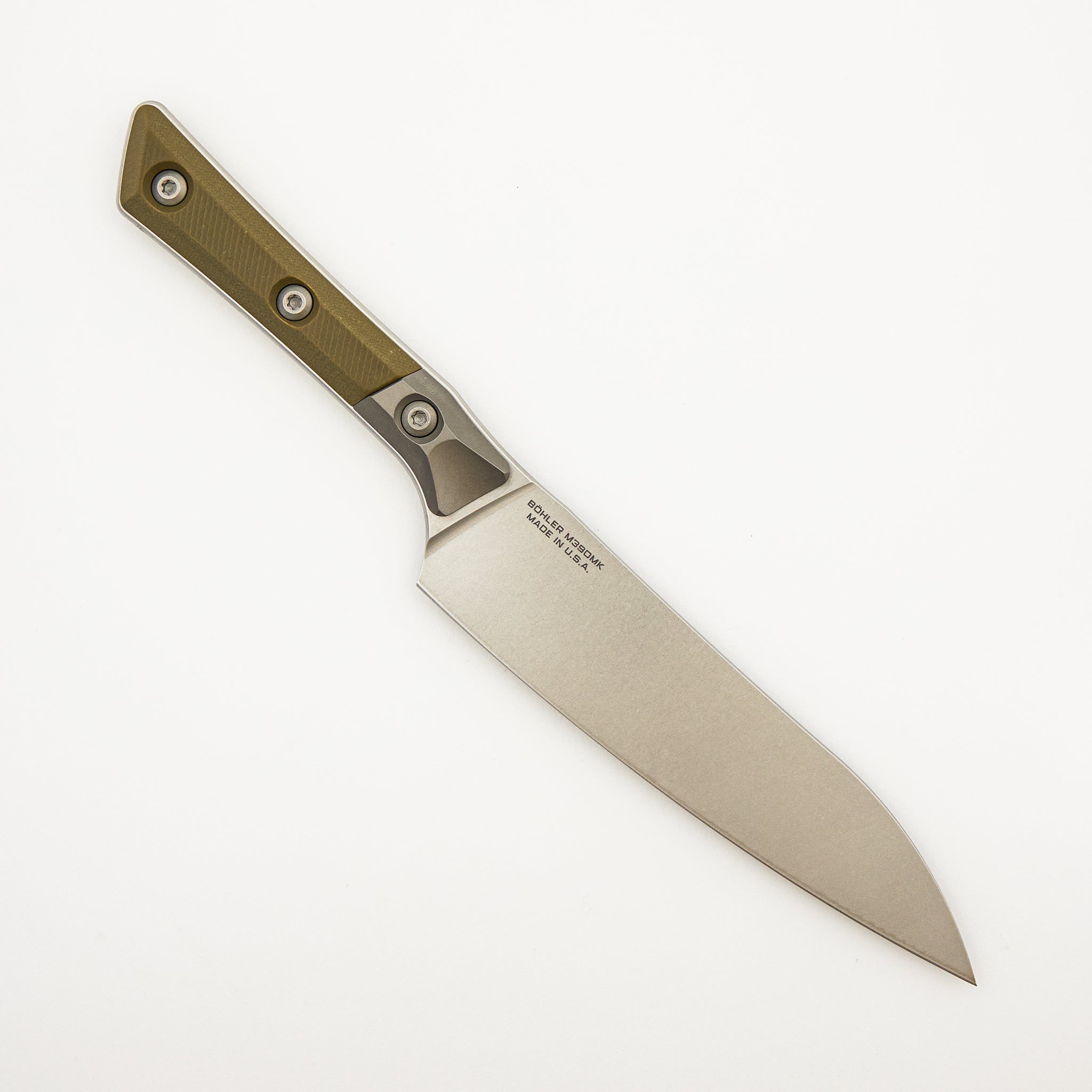 Utility - G10 OD Green - Bead Blast Bolster - Stonewash Standard - 3400B-10 OD