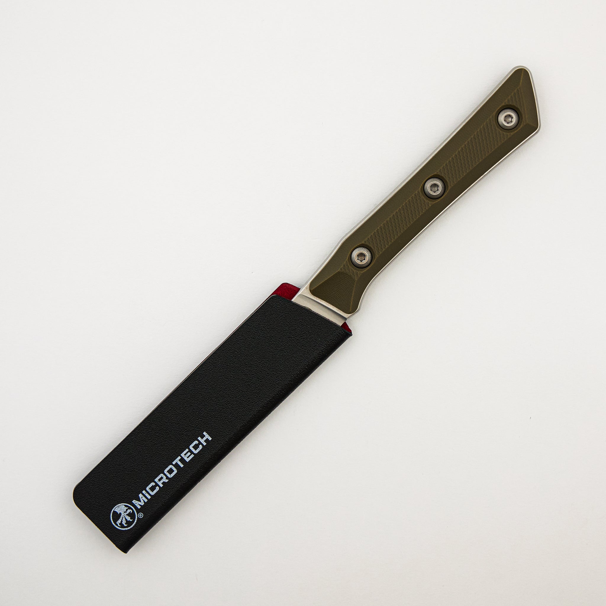 Paring Knife - G-10 OD Green - Stonewash Standard - 3500-10 OD
