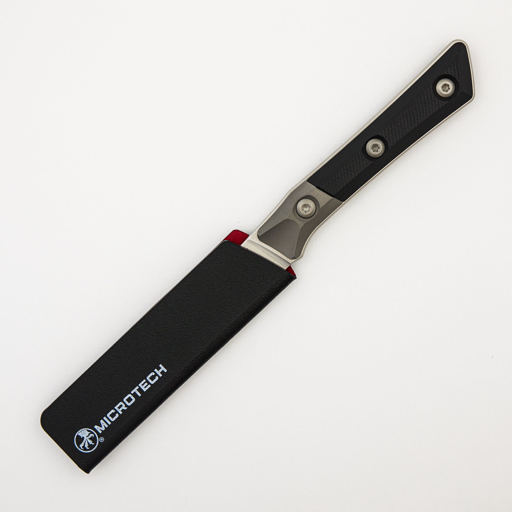 Pairing Knife - G10 Black - Bead Blast Bolster - Stonewash Standard - 3500B-10 BK