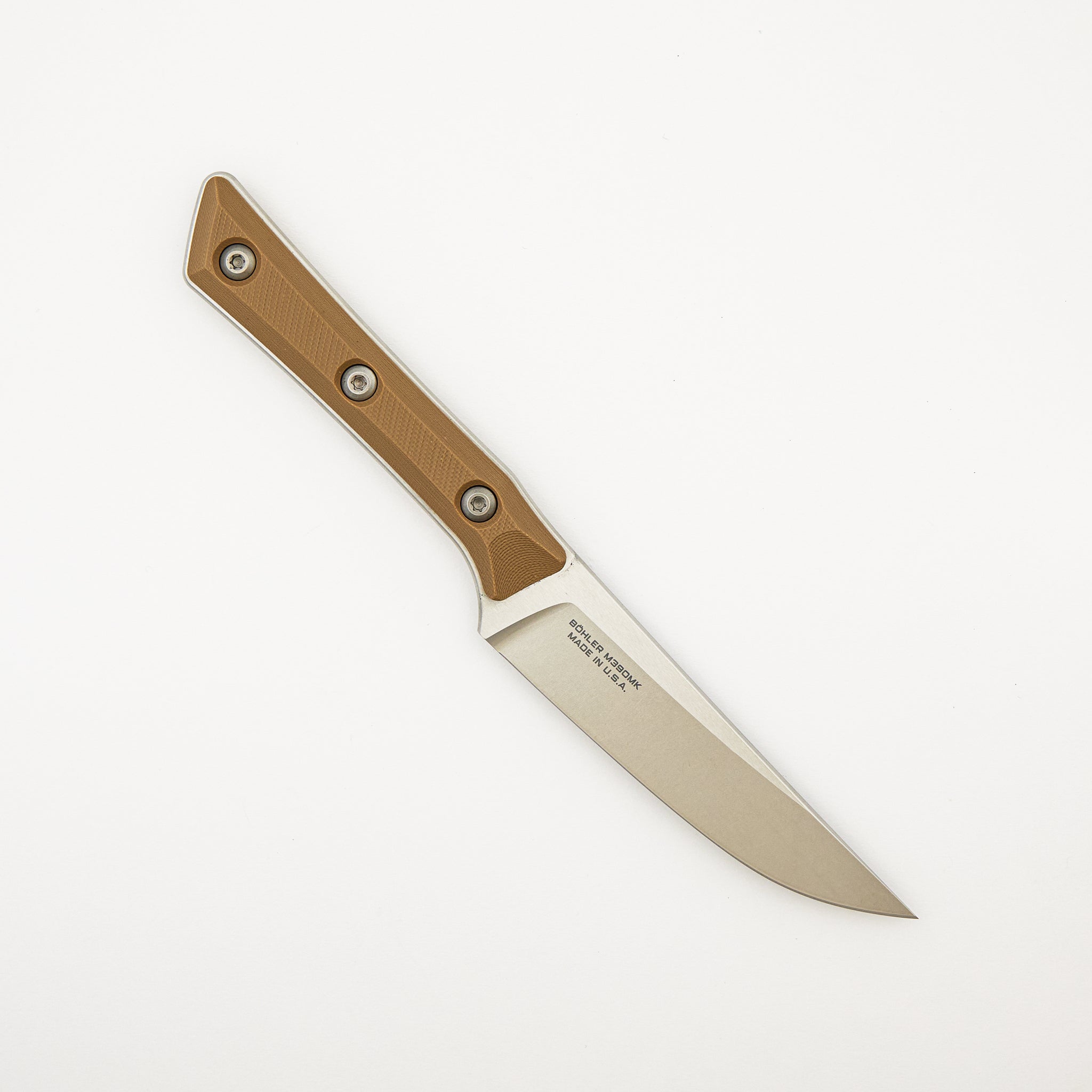 Steak Knife Set - G-10 Coyote Tan - Stonewash Standard - 3600-10 SETCE