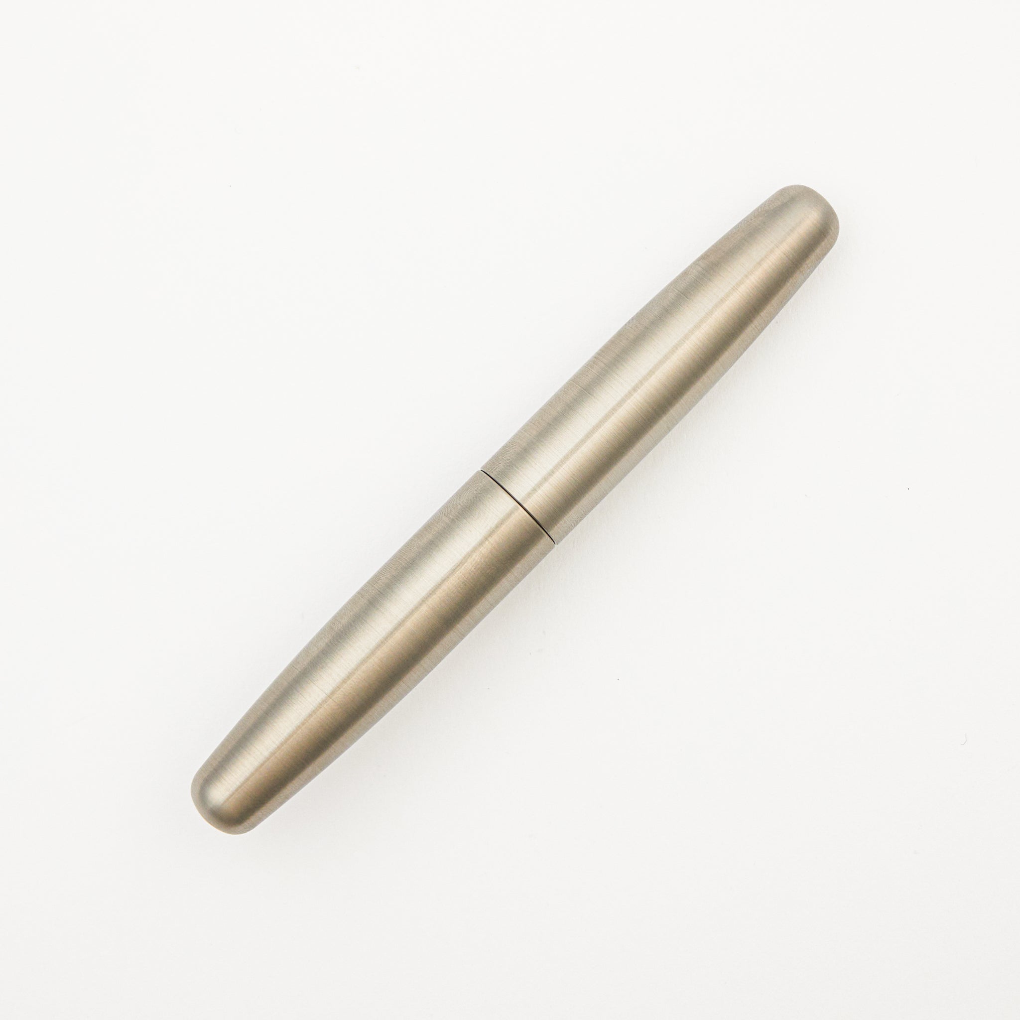 Shonk Fountain Pen - Titanium - Satin Finish