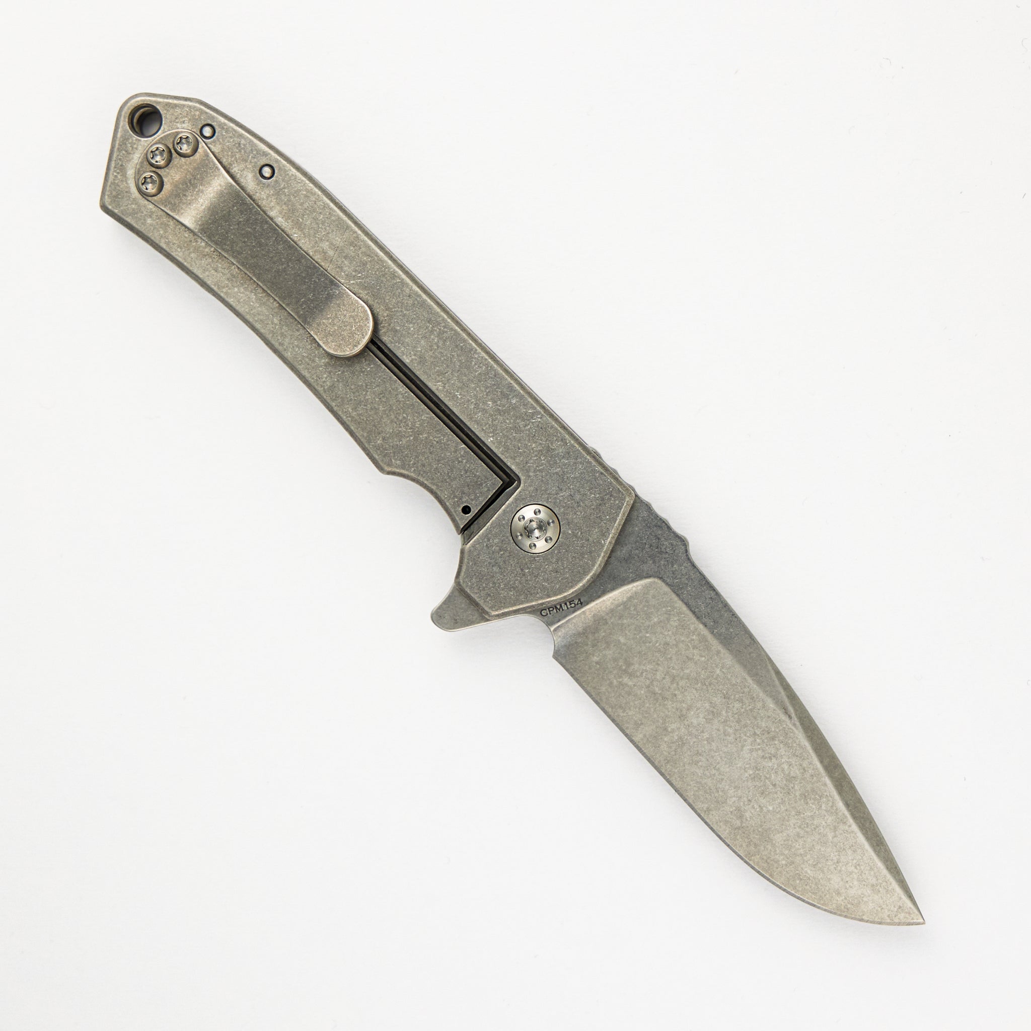Ultra4 Folder - Titanium Handle - Killer Beez - Blackened Tumbled