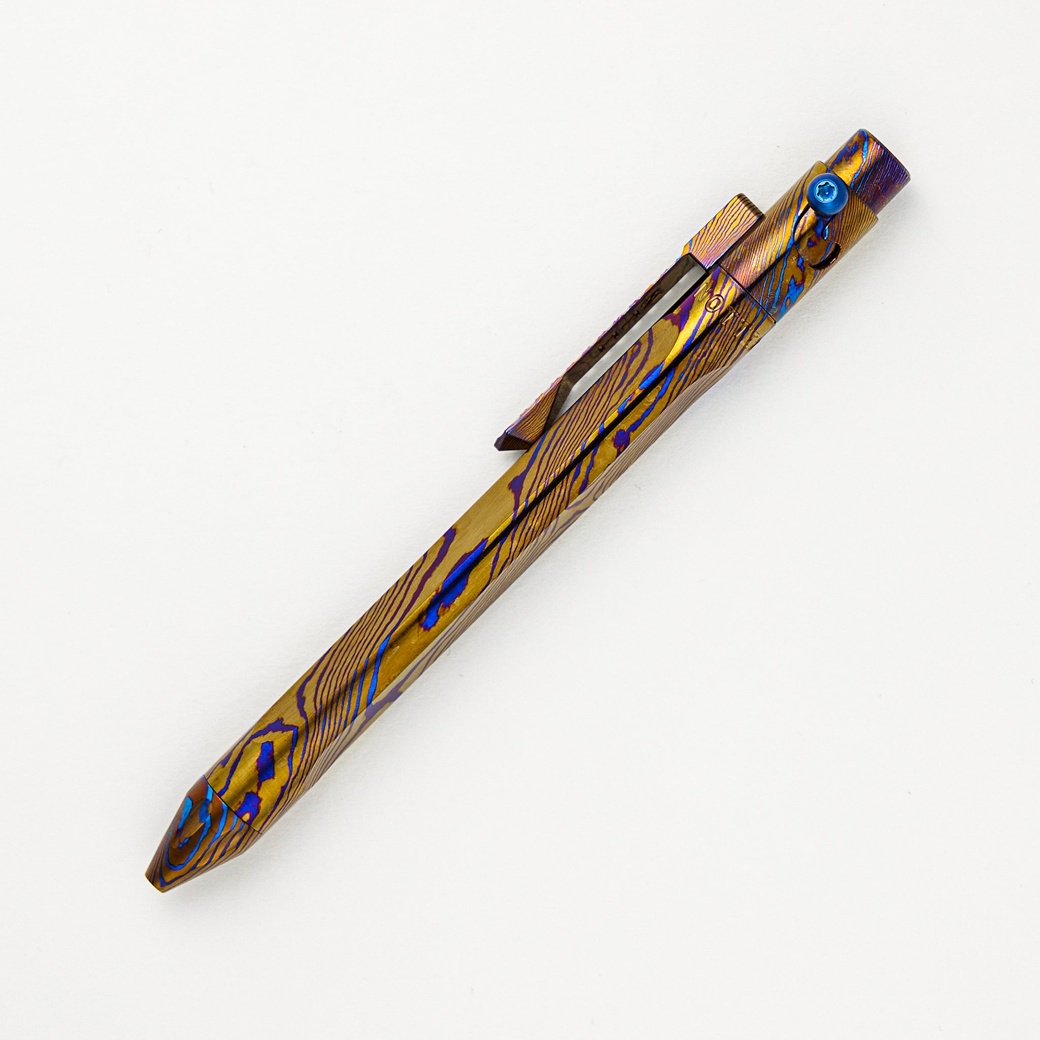 Nottabolt - MokuTi Parker Trifecta RH Full Build W/ Full Carved Machined Clip & Stalker Tip