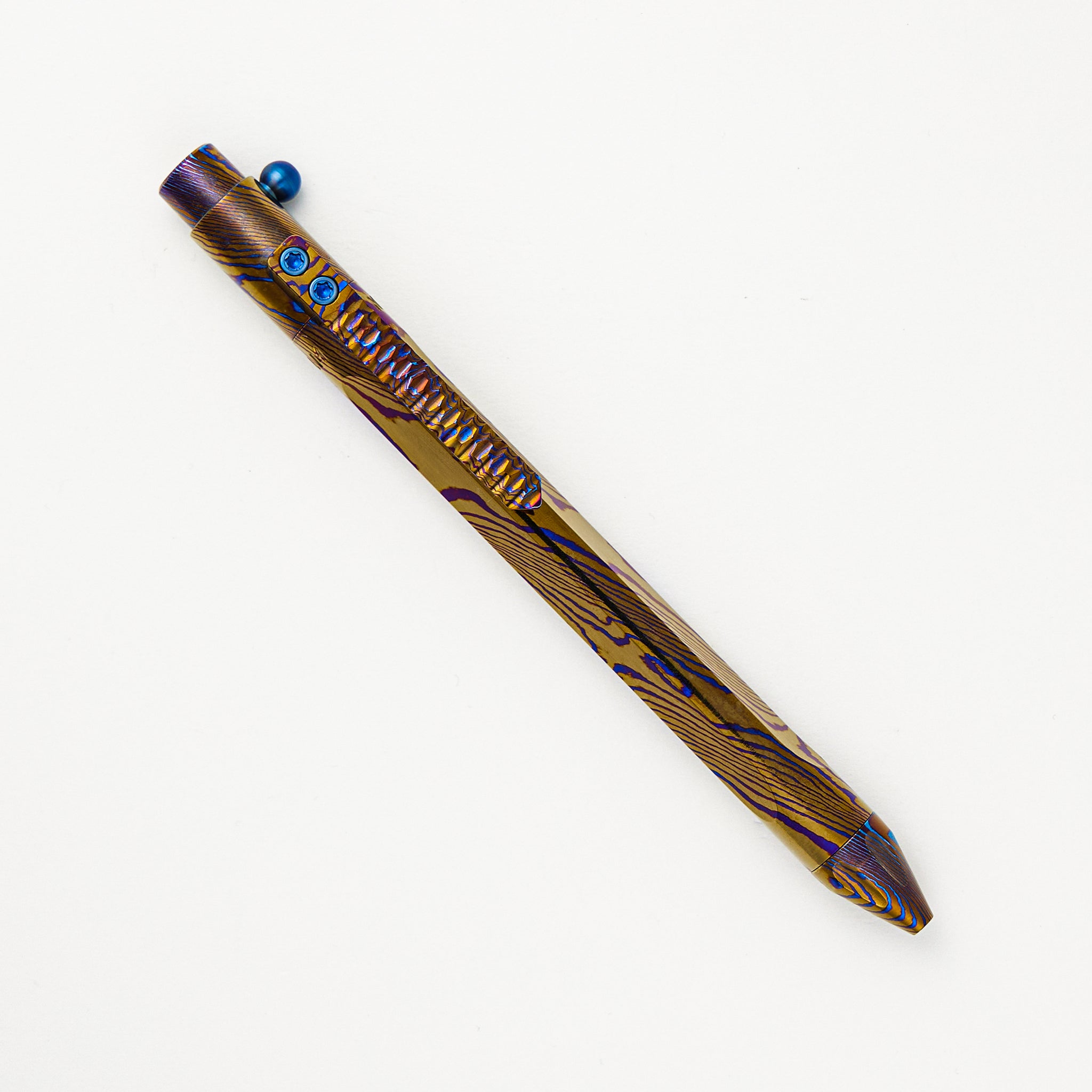 Nottabolt - MokuTi Parker Trifecta RH Full Build W/ Full Carved Machined Clip & Stalker Tip