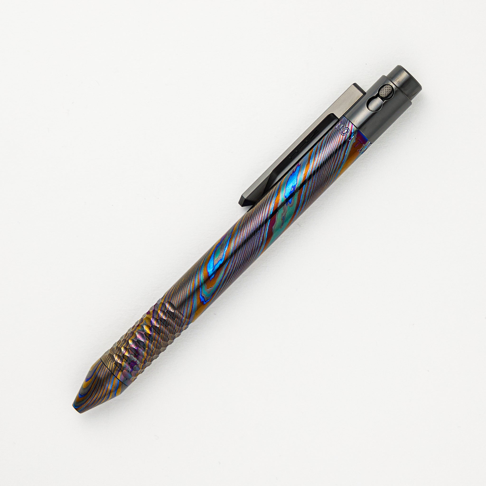 TiButton - ZircuTi Parker Partially Carved RHDL W/ Zirconium Mechanism