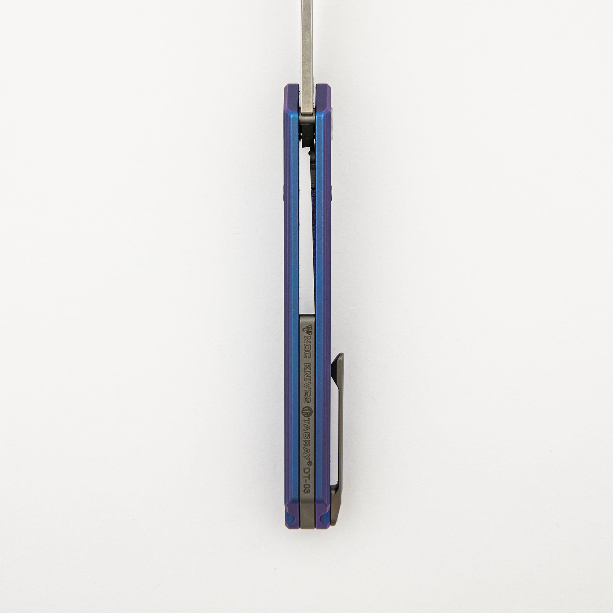 Tacray DT-03 - Blue Titanium Handle