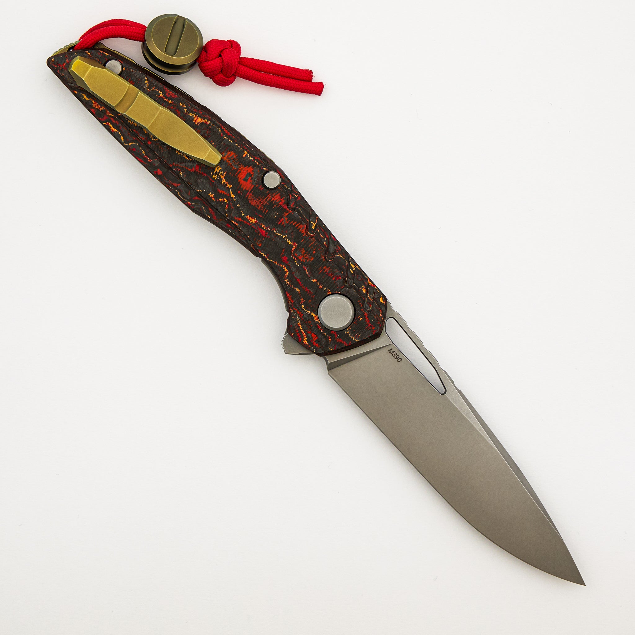 111 Ignis - "Phoenix Wing" TechnoCarbo Handle - M390 Blade - MRBS