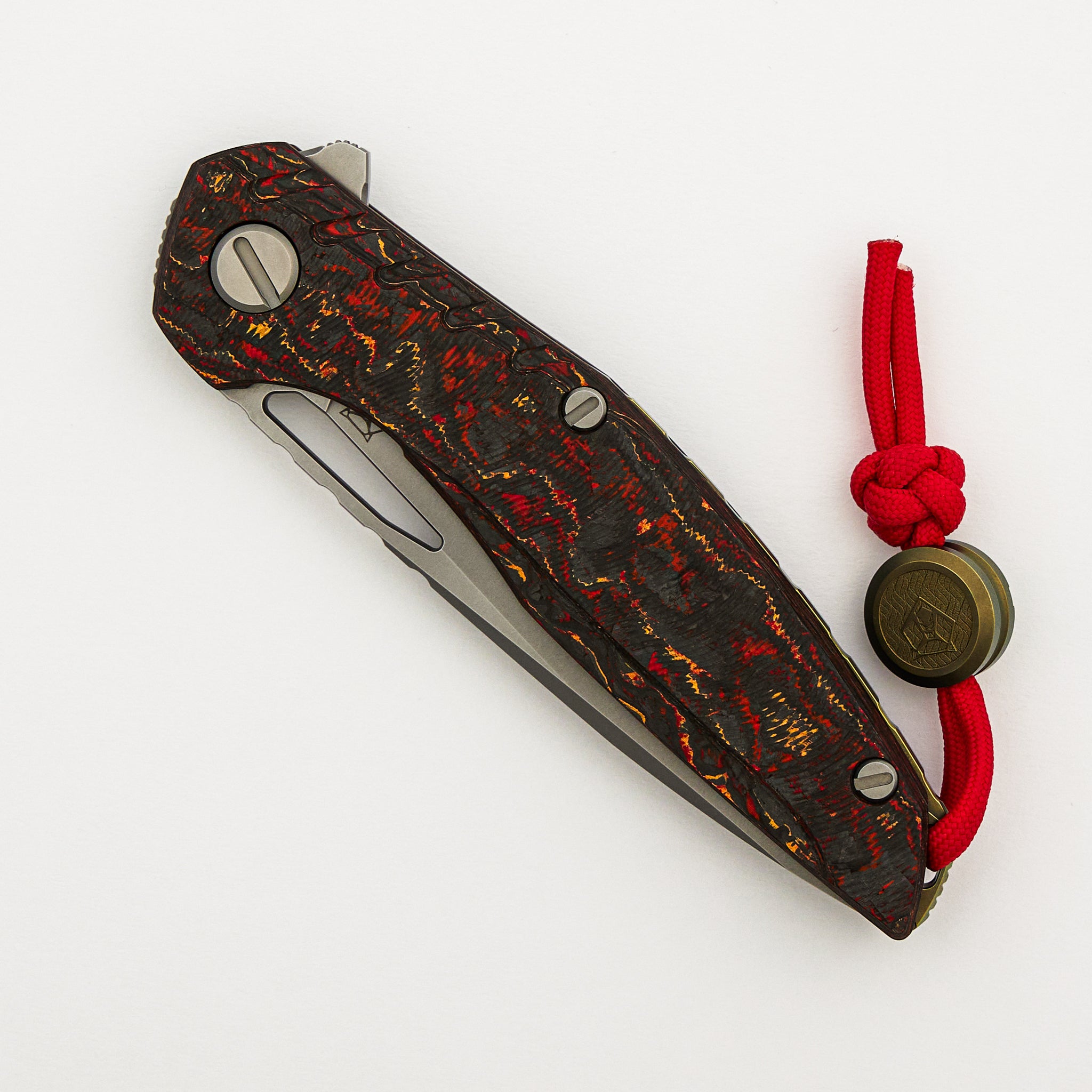 111 Ignis - "Phoenix Wing" TechnoCarbo Handle - M390 Blade - MRBS