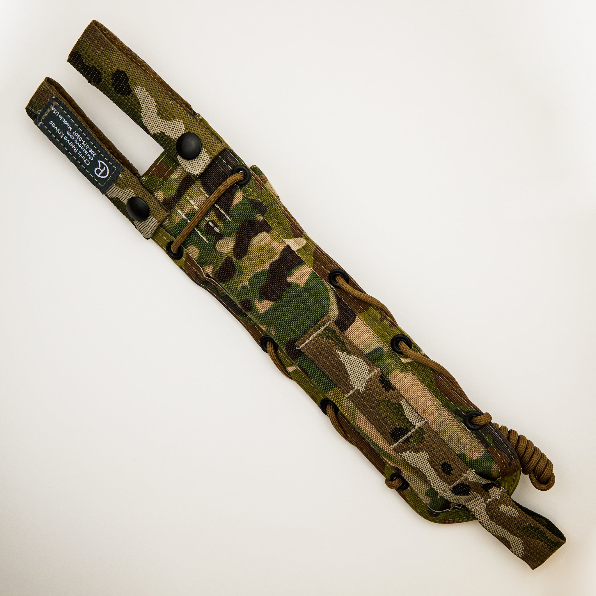 Pacific - Serrated /Black CPM-S35VN Blade - Black Canvas Micarta Handle - PAC-1001