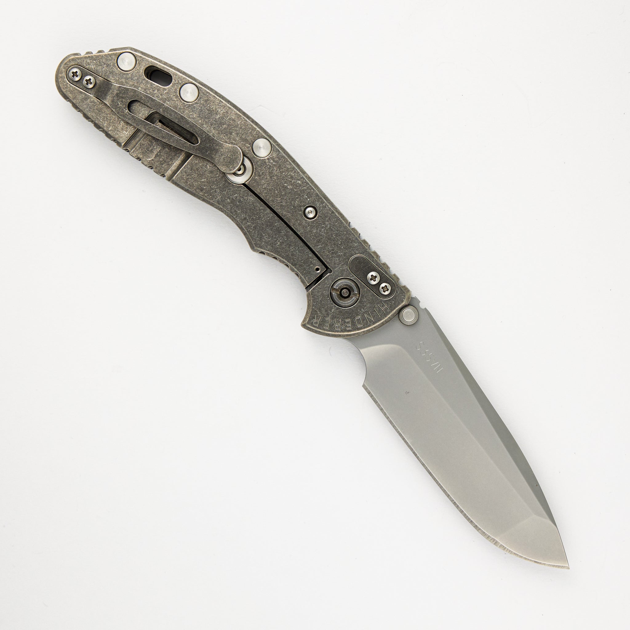 Hinderer XM-24 Non Flipper - Spanto S35VN Blade - Black G10 Handle