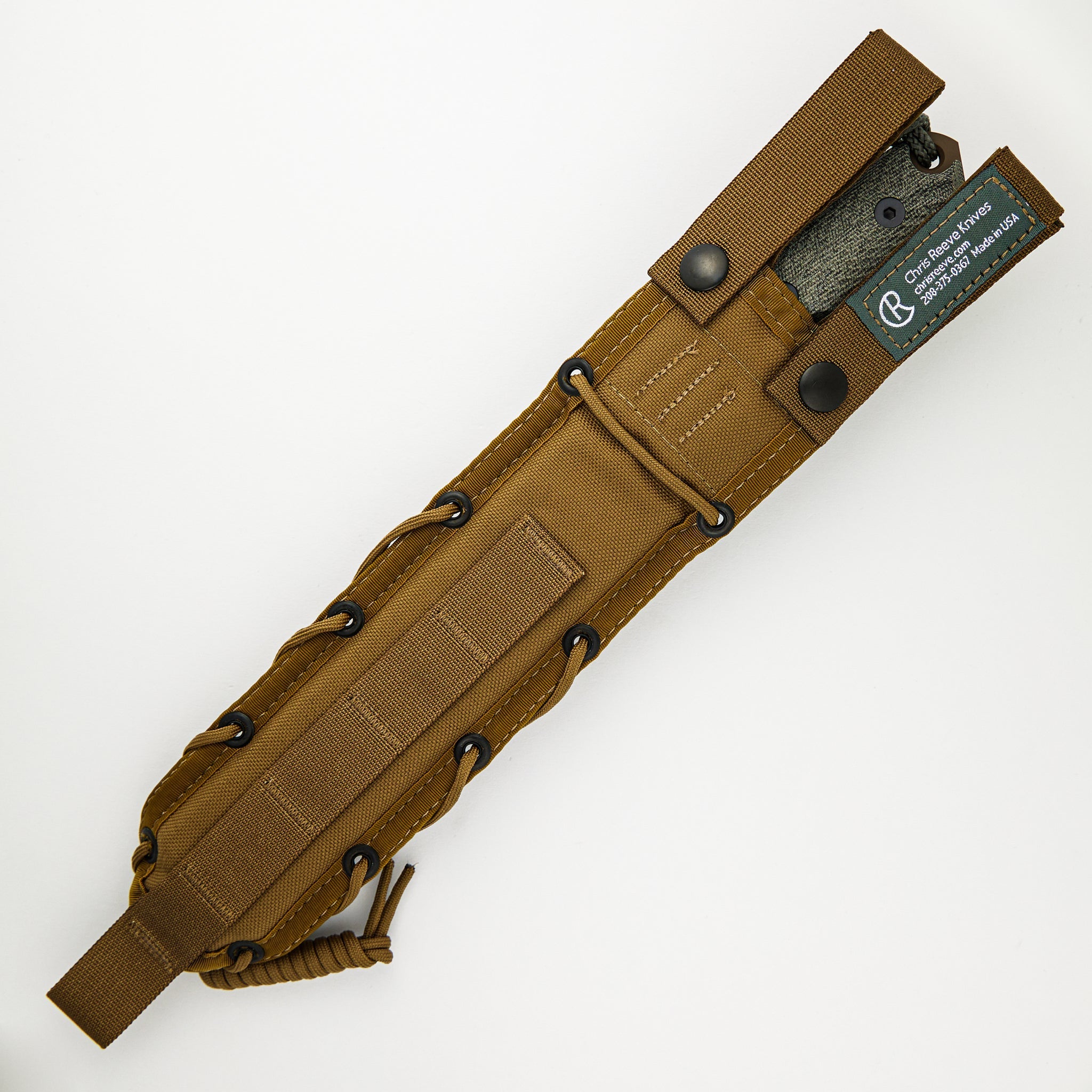 Green Beret 7" - Non-Serrated Flat Dark Earth S35VN Blade