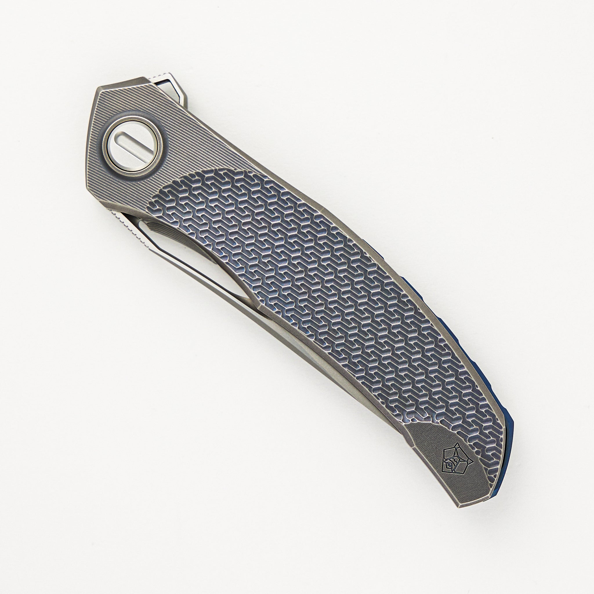 Mini Quantum Custom Division – Titanium Handle – M398 Blade – SRRBS