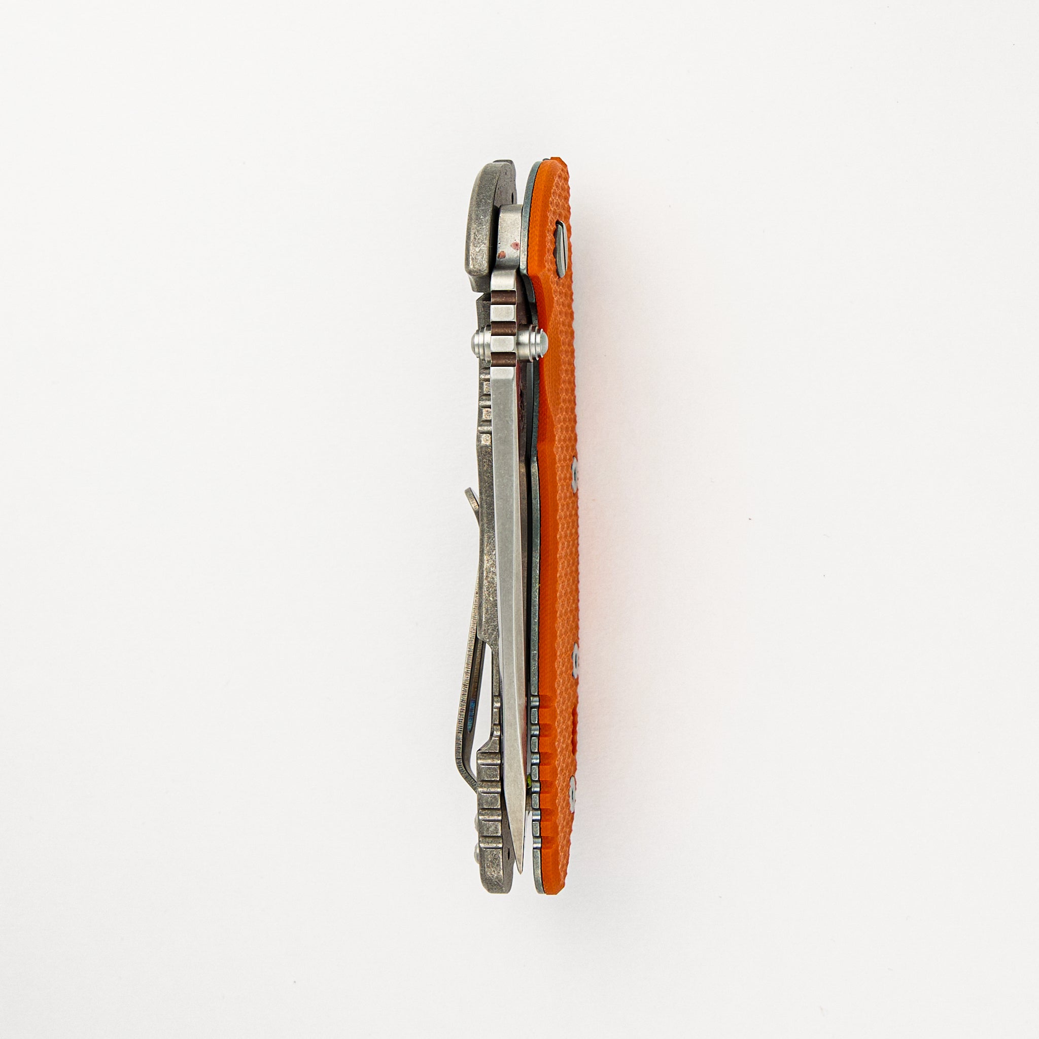 XM-18 3.5″ – Stonewash – Orange G10