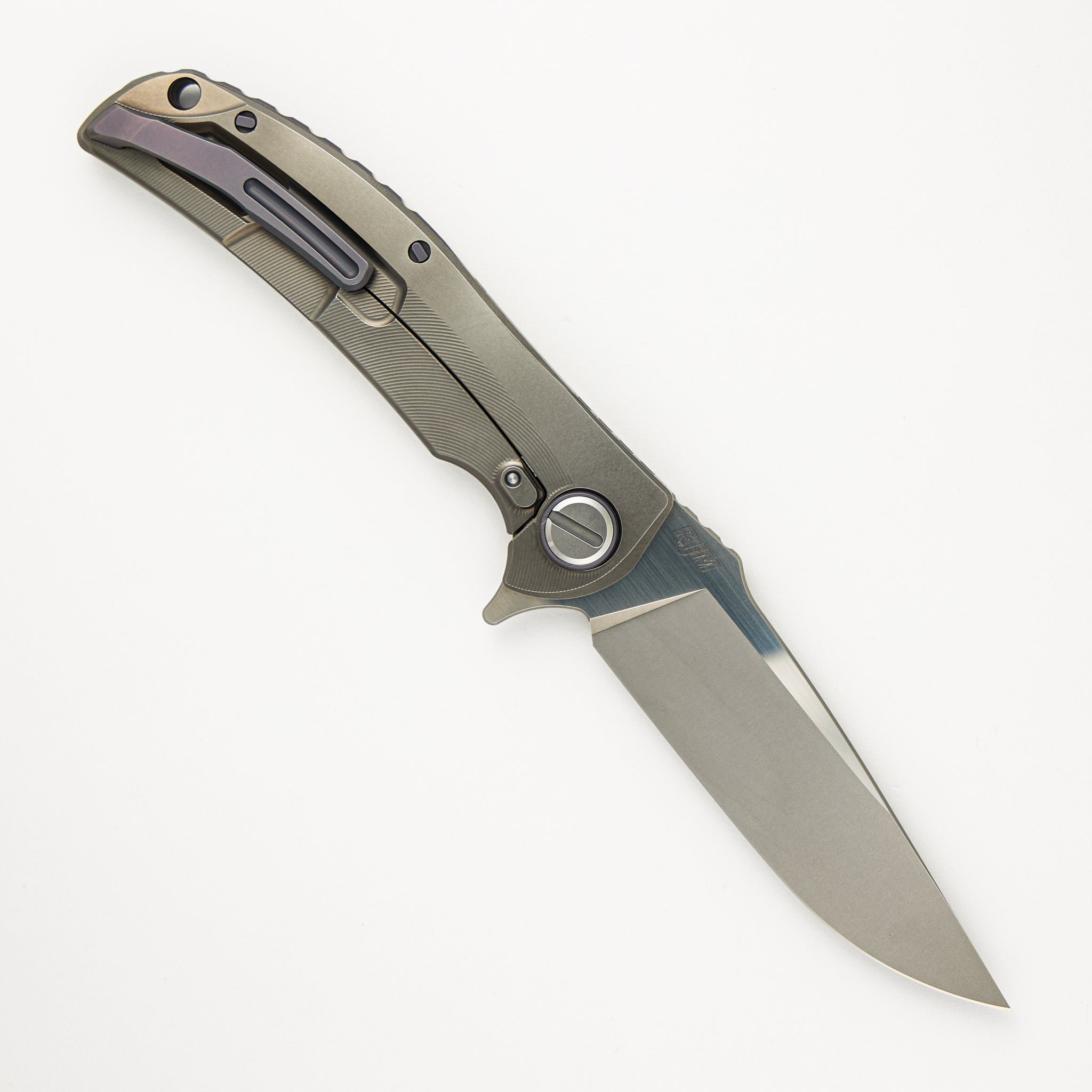 "Limited Edition" Russian Overkill - M398 Blade - Titanium Handle - RBS (RJ Martin Design)