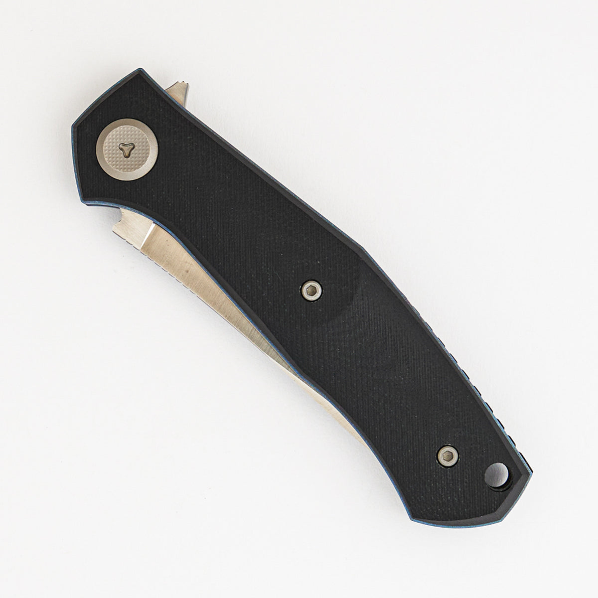 Cannabis - Black G10 Handle - M390 Blade - MRBS (Sinkevich Design)